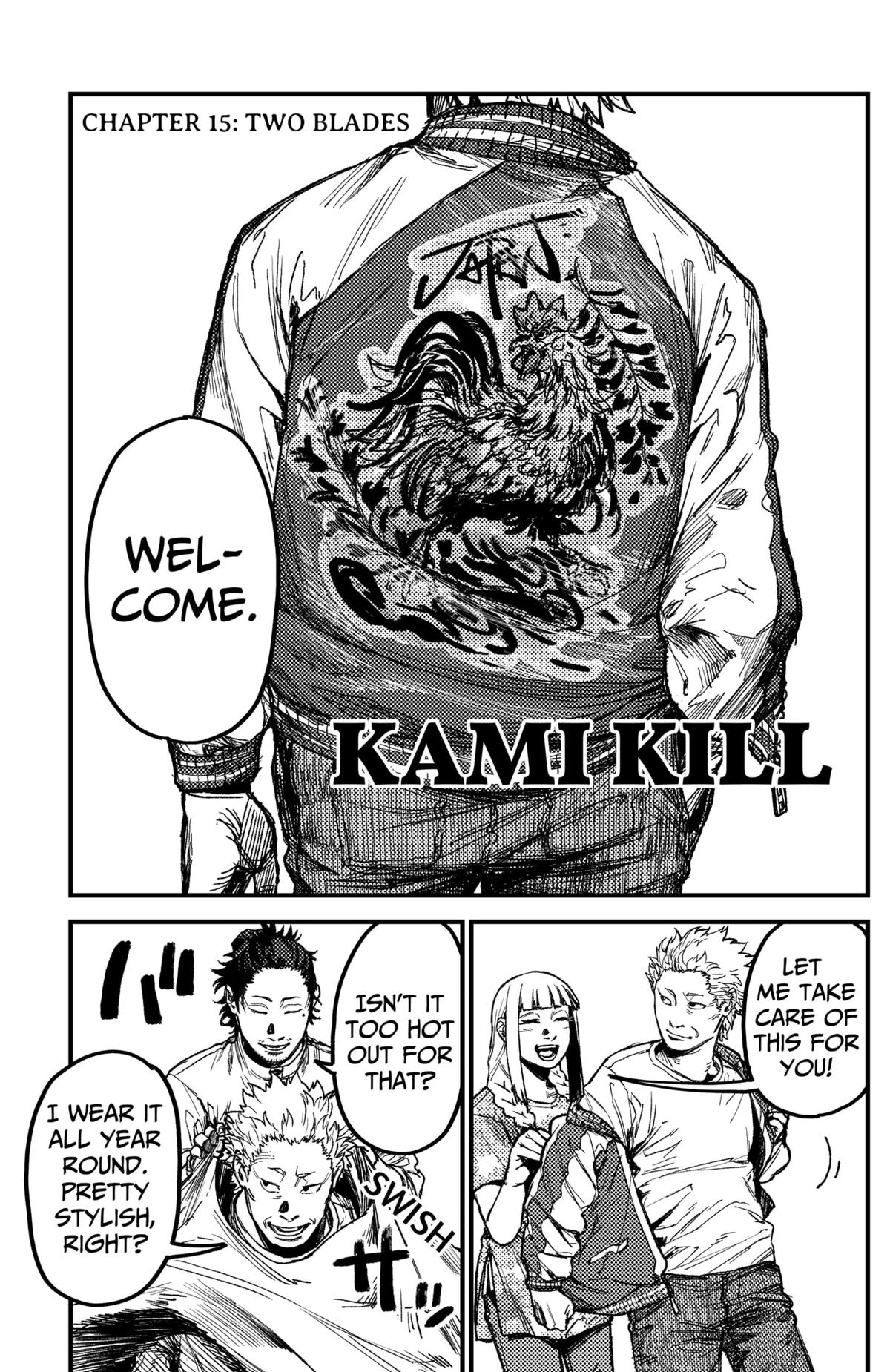 Kami Kill Chap 15 - Next Chap 16