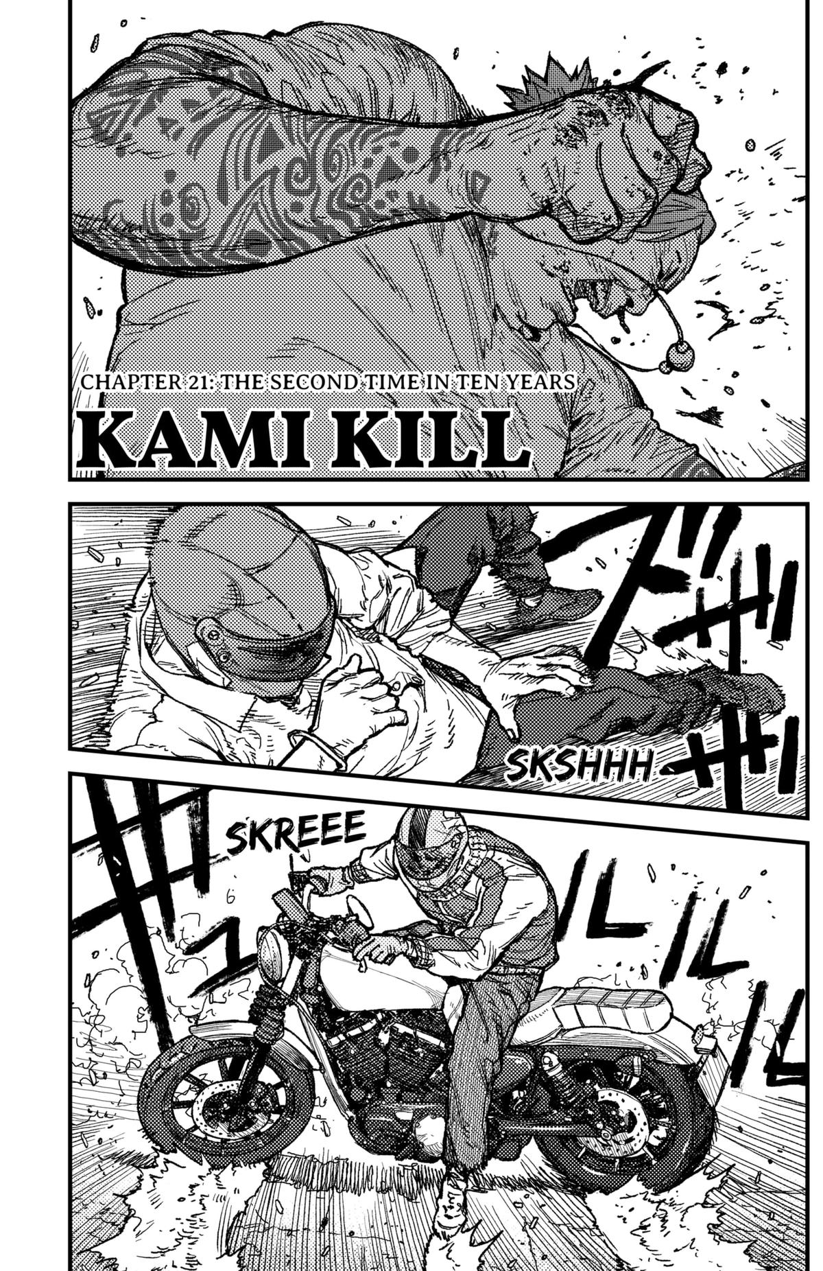 Kami Kill Chap 21 - Next Chap 22