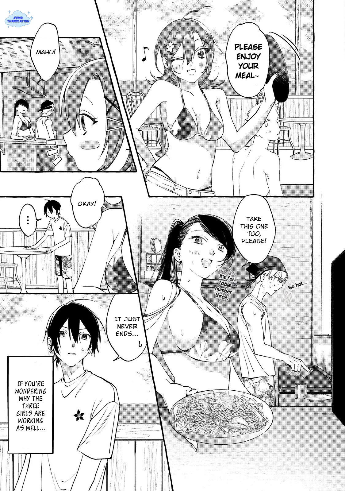 Gakuen no Madonna no Watanabe-san ga, Nazeka Maishuu Yotei wo Kiitekuru @comic Chap 7.1 - Next Chap 8.1