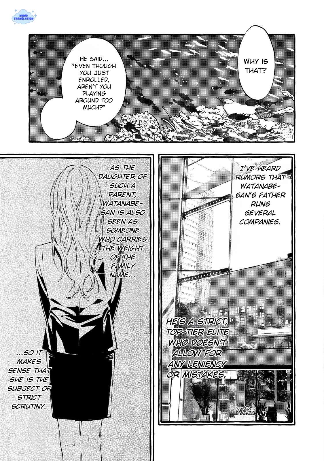 Gakuen no Madonna no Watanabe-san ga, Nazeka Maishuu Yotei wo Kiitekuru @comic Chap 5 - Next Chap 6