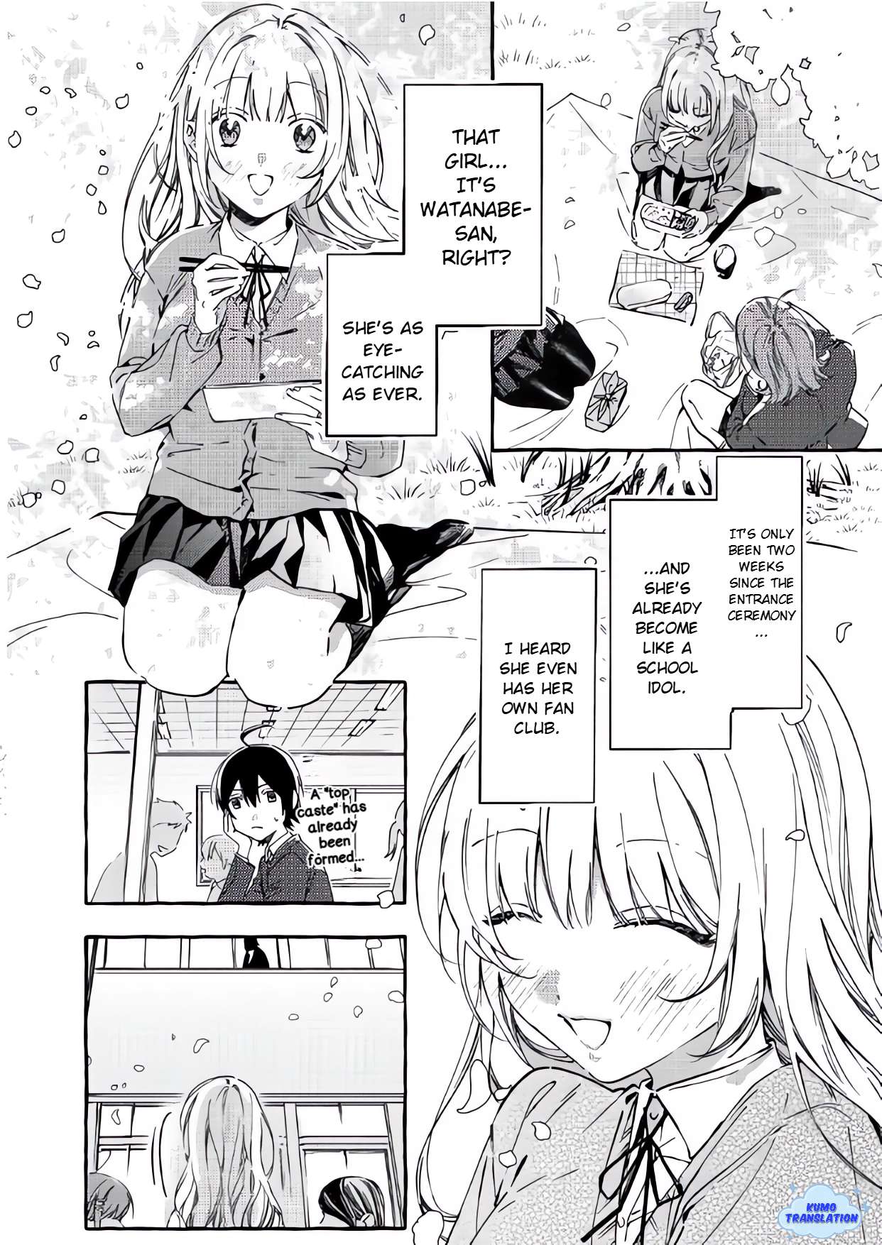 Gakuen no Madonna no Watanabe-san ga, Nazeka Maishuu Yotei wo Kiitekuru @comic Chap 1 - Next Chap 2