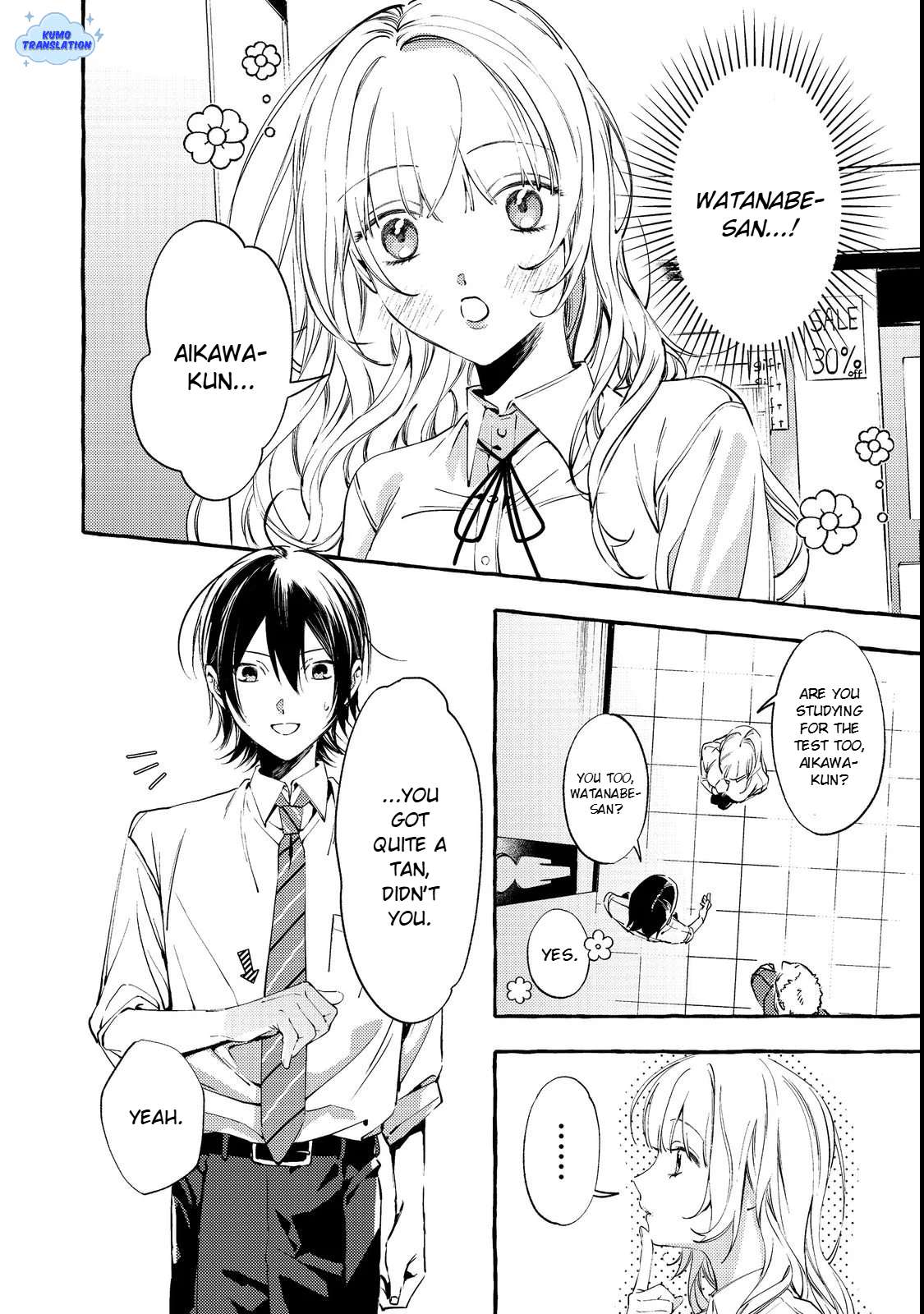Gakuen no Madonna no Watanabe-san ga, Nazeka Maishuu Yotei wo Kiitekuru @comic Chap 3 - Next Chap 4