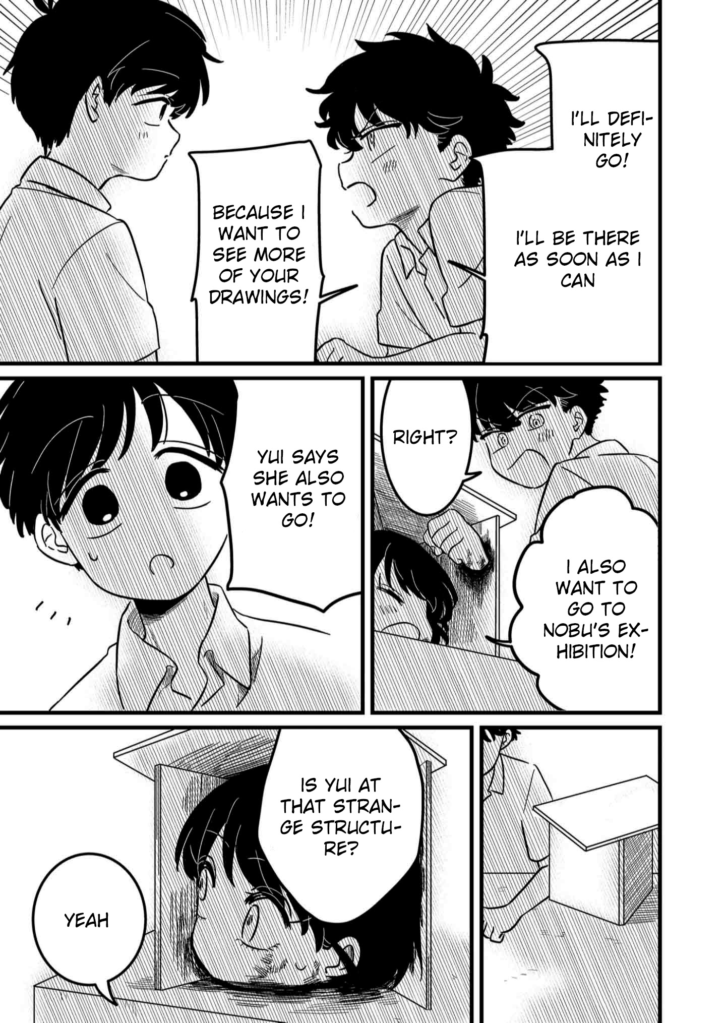 Yui wa Kage de shika Ikirarenai Chap 5 - Next Chap 6