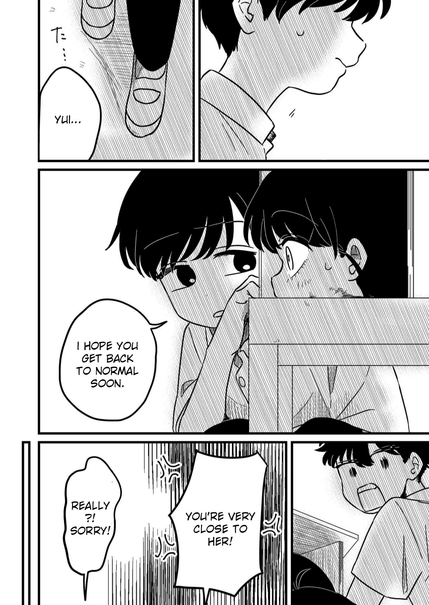Yui wa Kage de shika Ikirarenai Chap 5 - Next Chap 6