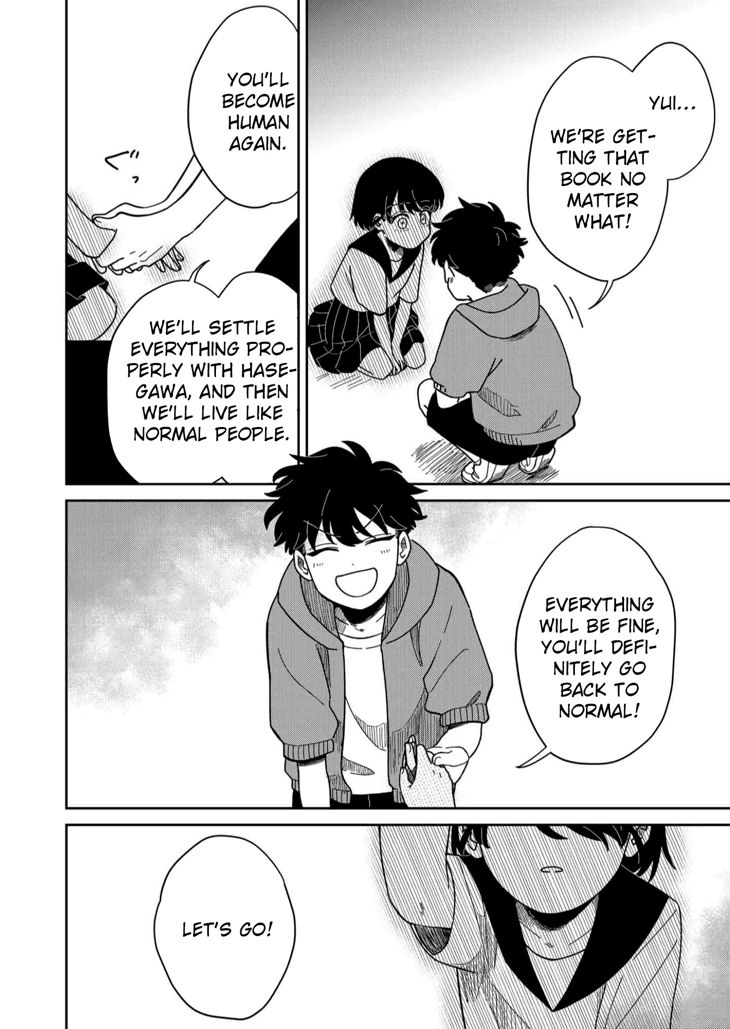 Yui wa Kage de shika Ikirarenai Chap 8 - Next Chap 9