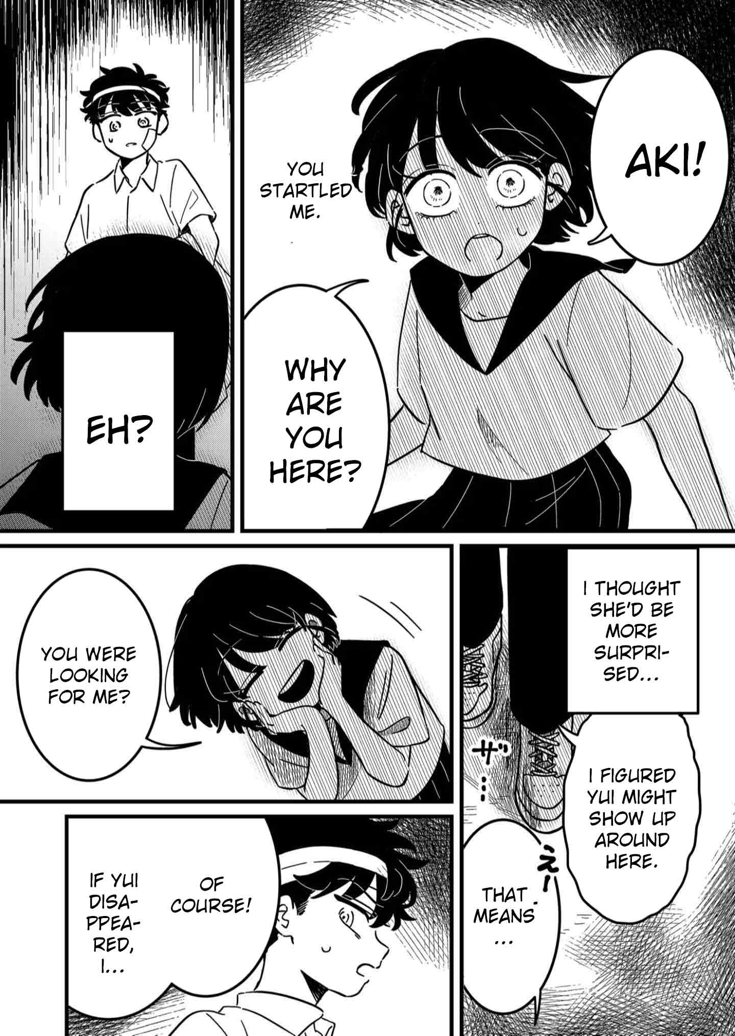 Yui wa Kage de shika Ikirarenai Chap 3 - Next Chap 4