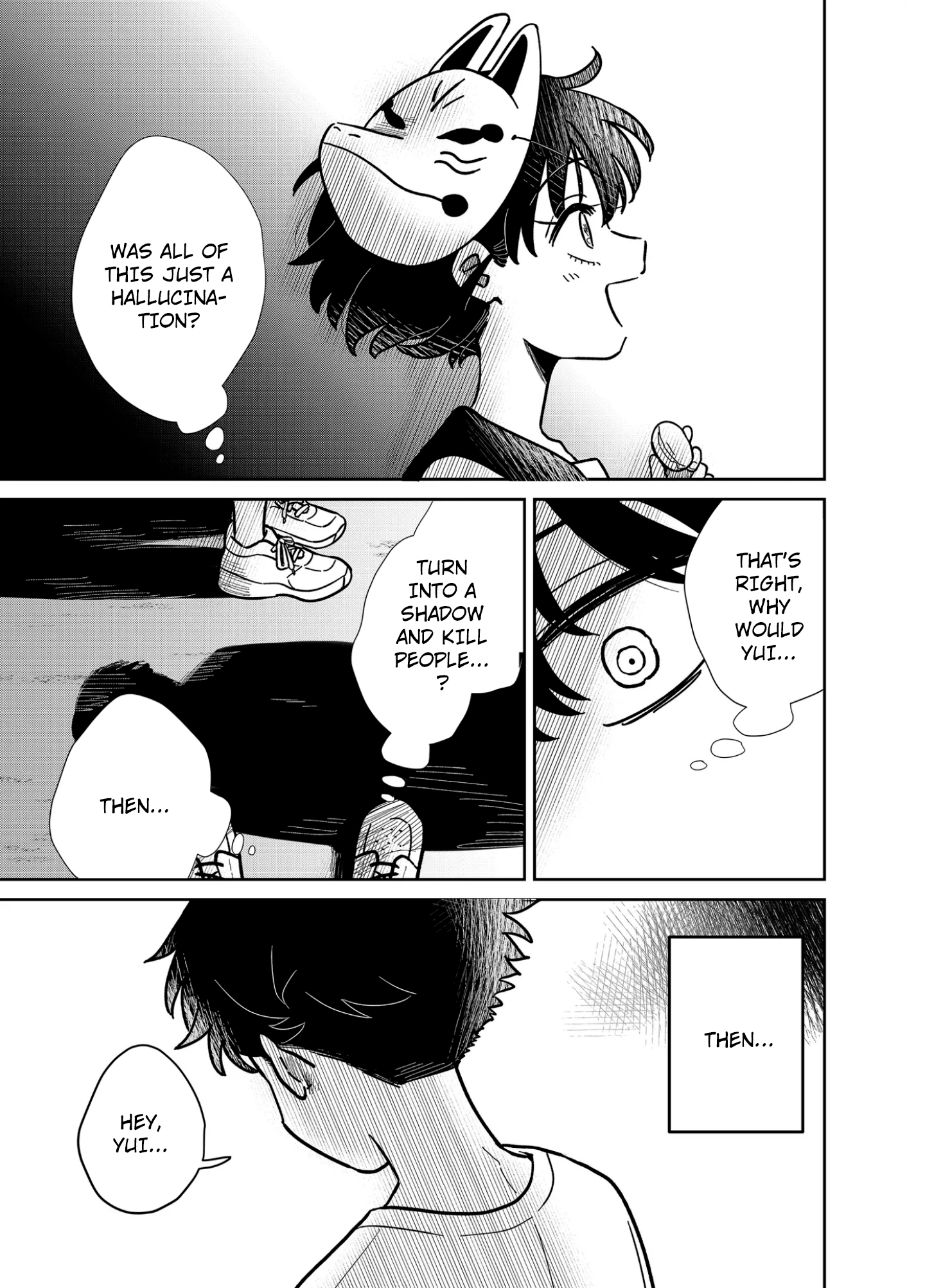 Yui wa Kage de shika Ikirarenai Chap 15 - Next Chap 16