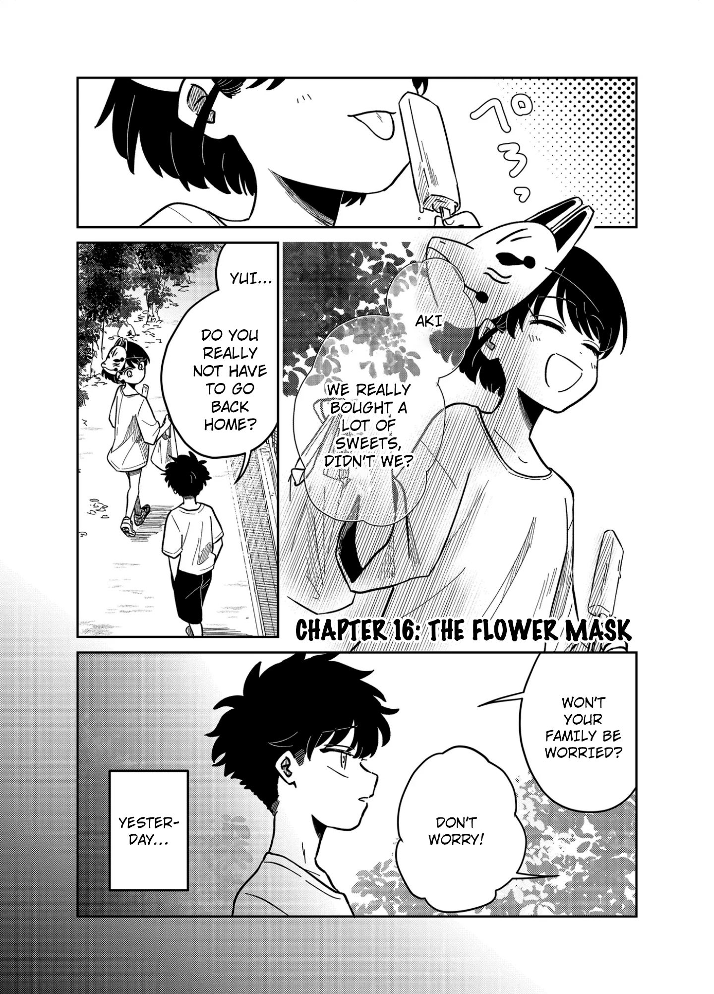 Yui wa Kage de shika Ikirarenai Chap 16 - Next Chap 17