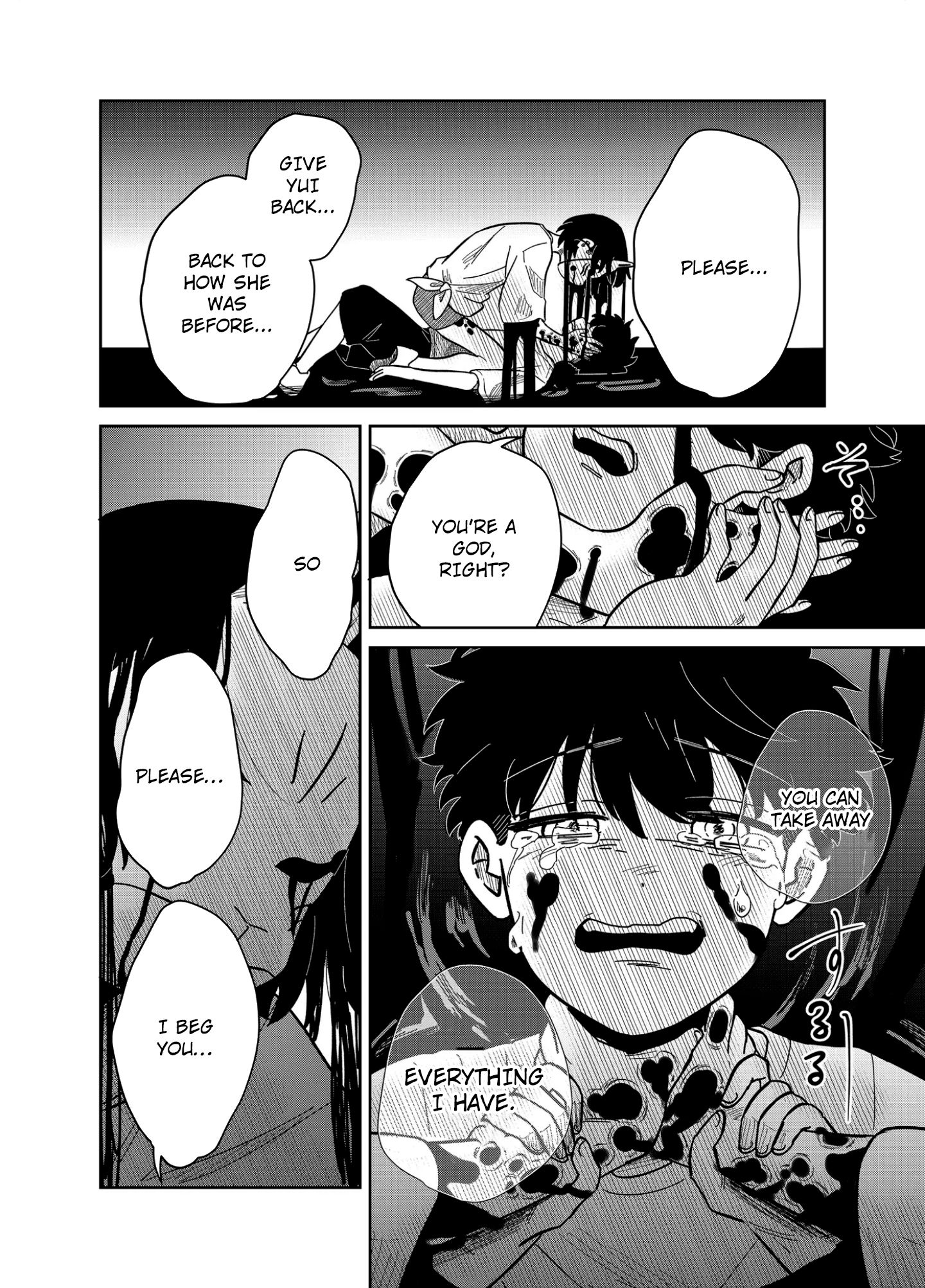 Yui wa Kage de shika Ikirarenai Chap 18 - Next Chap 19