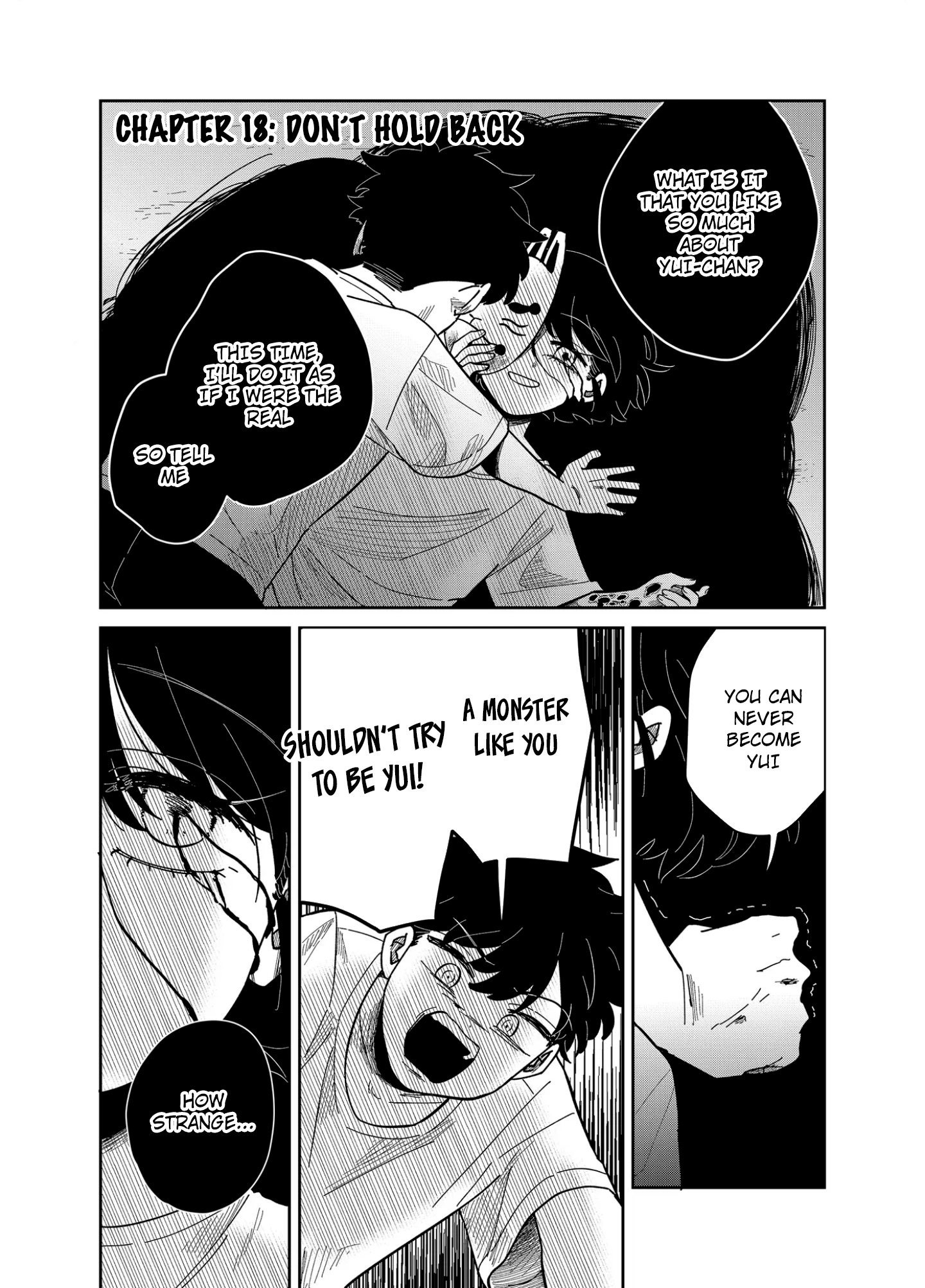 Yui wa Kage de shika Ikirarenai Chap 18 - Next Chap 19