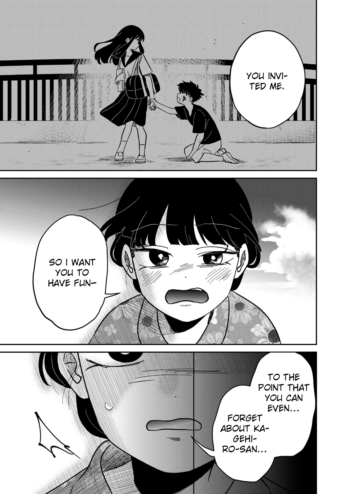 Yui wa Kage de shika Ikirarenai Chap 13 - Next Chap 14