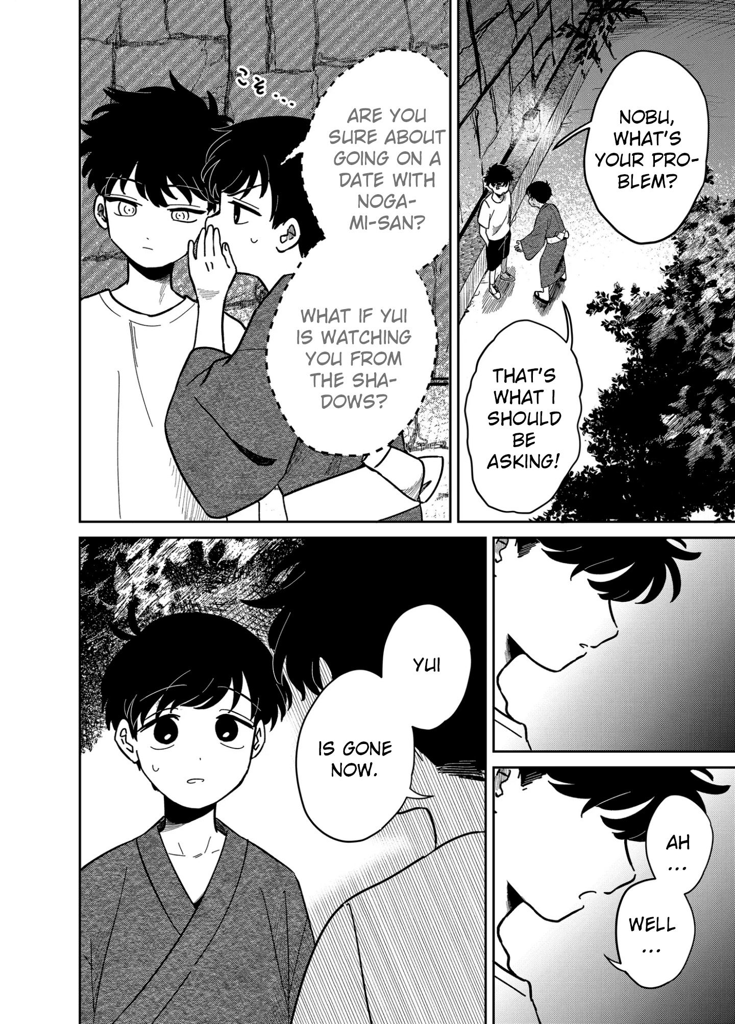 Yui wa Kage de shika Ikirarenai Chap 13 - Next Chap 14