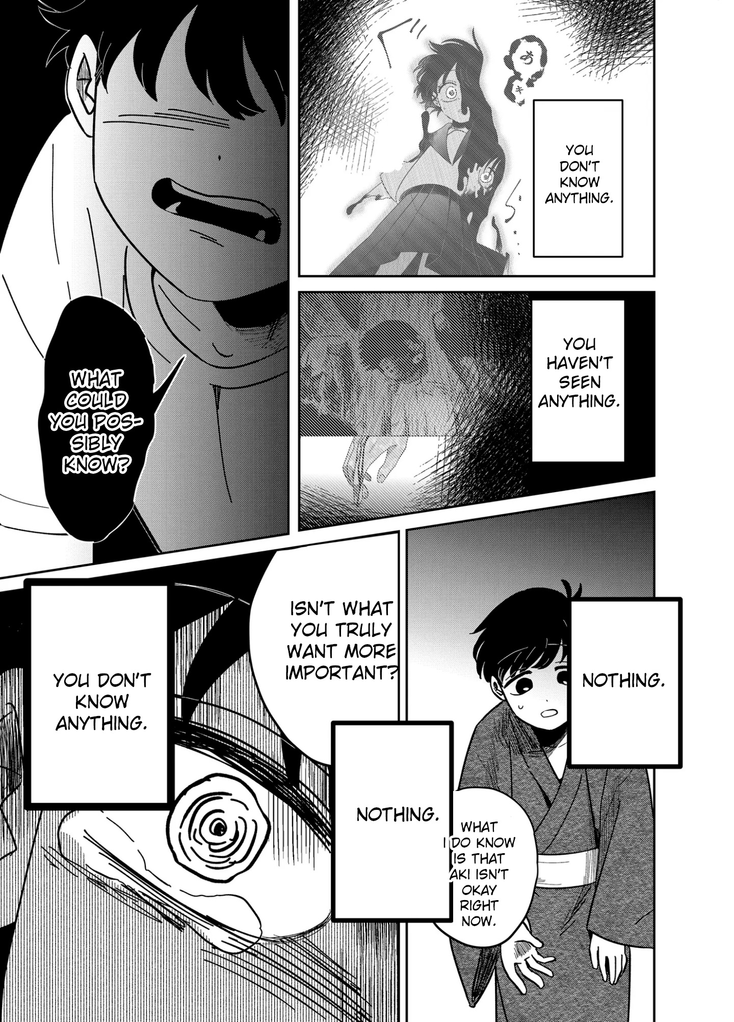 Yui wa Kage de shika Ikirarenai Chap 13 - Next Chap 14