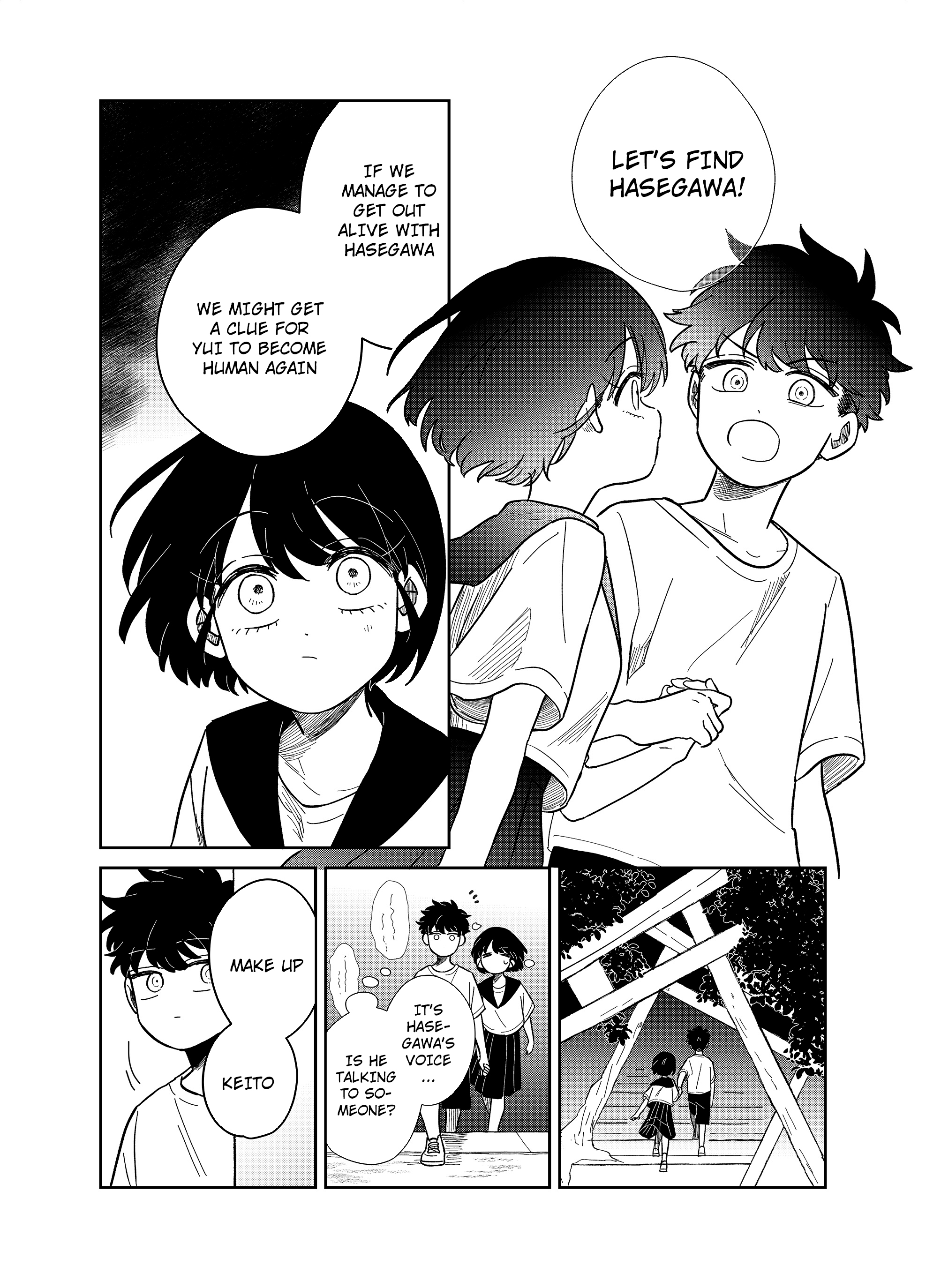 Yui wa Kage de shika Ikirarenai Chap 22 - Next Chap 23