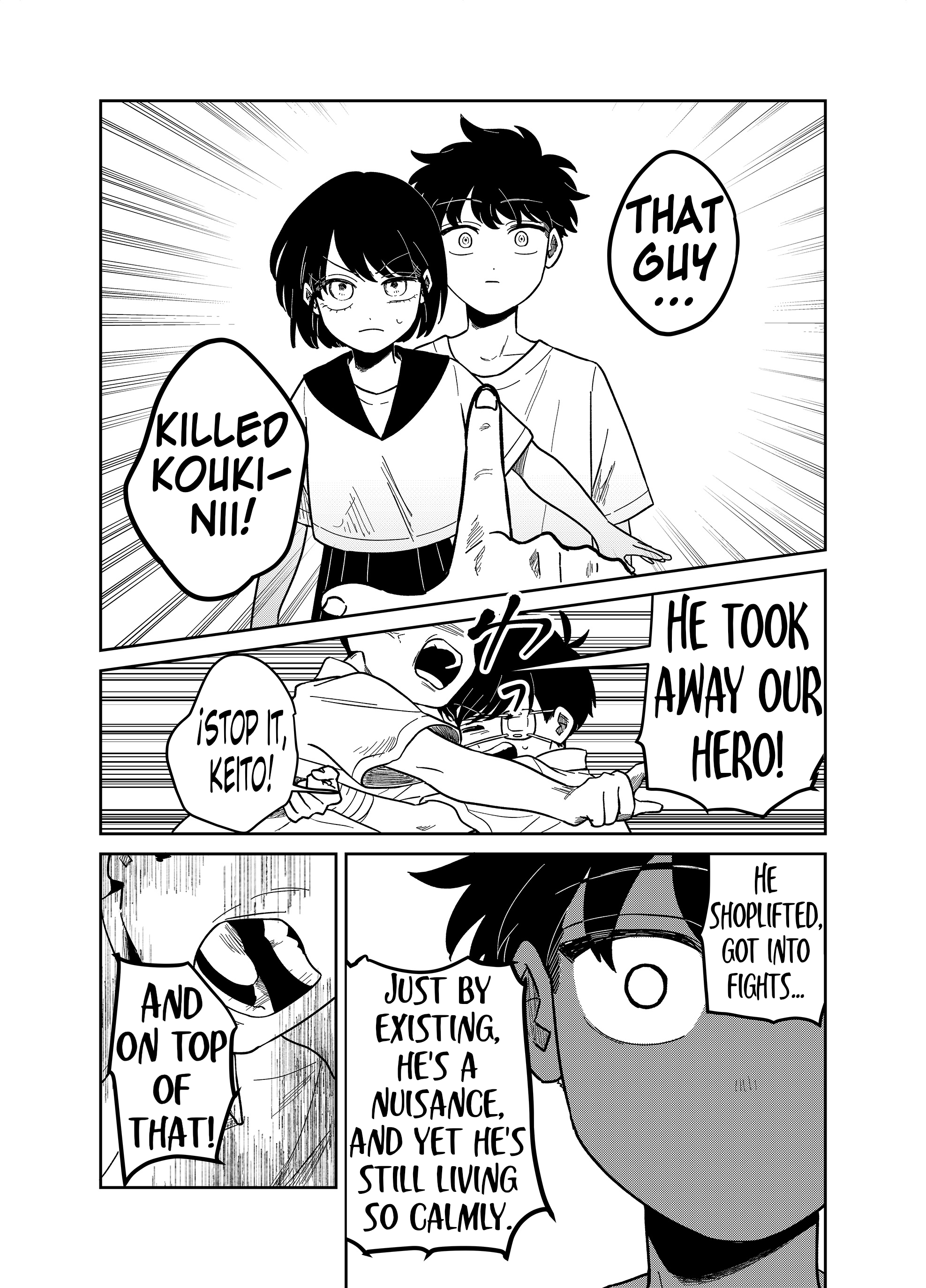 Yui wa Kage de shika Ikirarenai Chap 23 - Next Chap 24