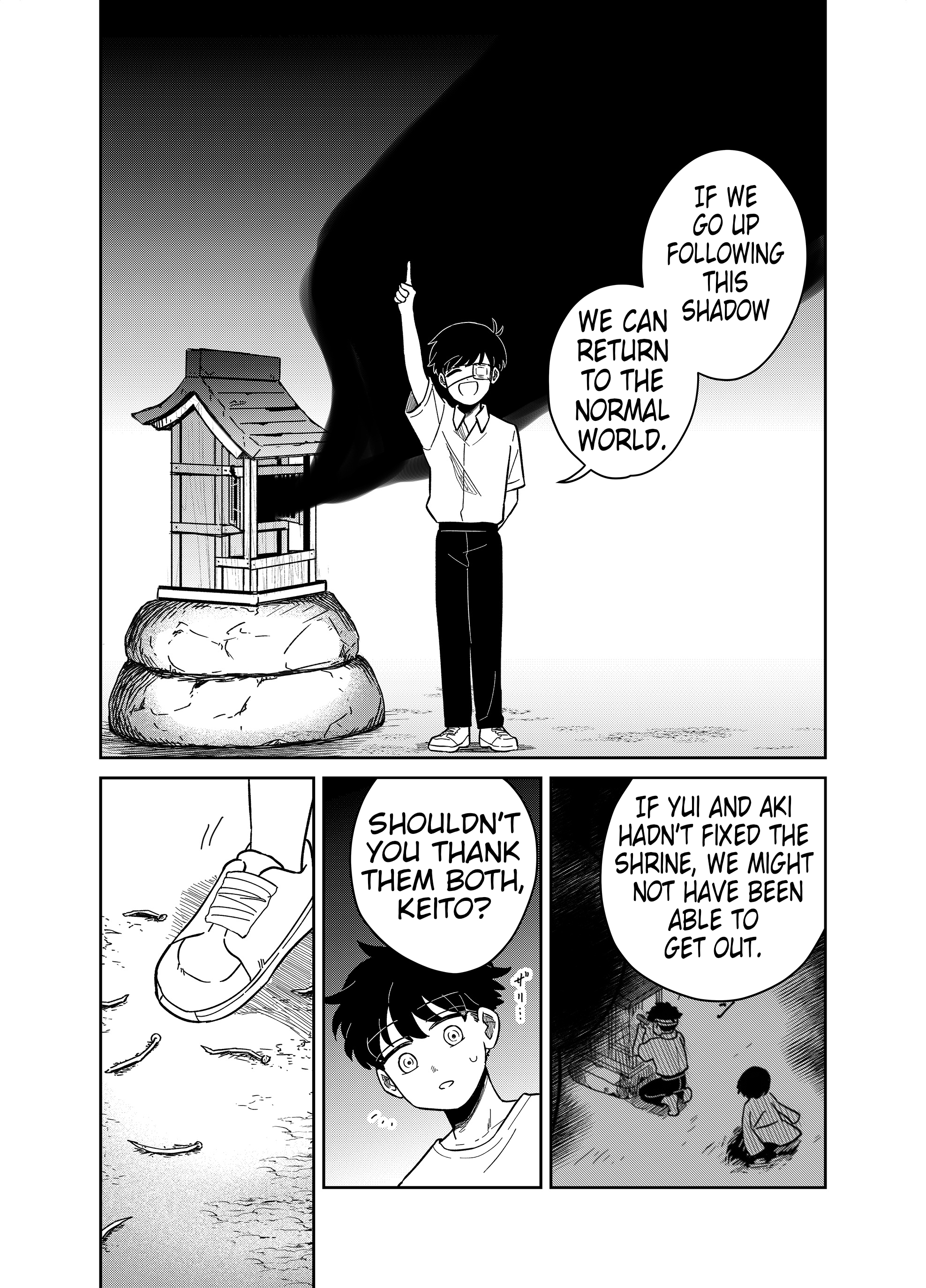 Yui wa Kage de shika Ikirarenai Chap 23 - Next Chap 24