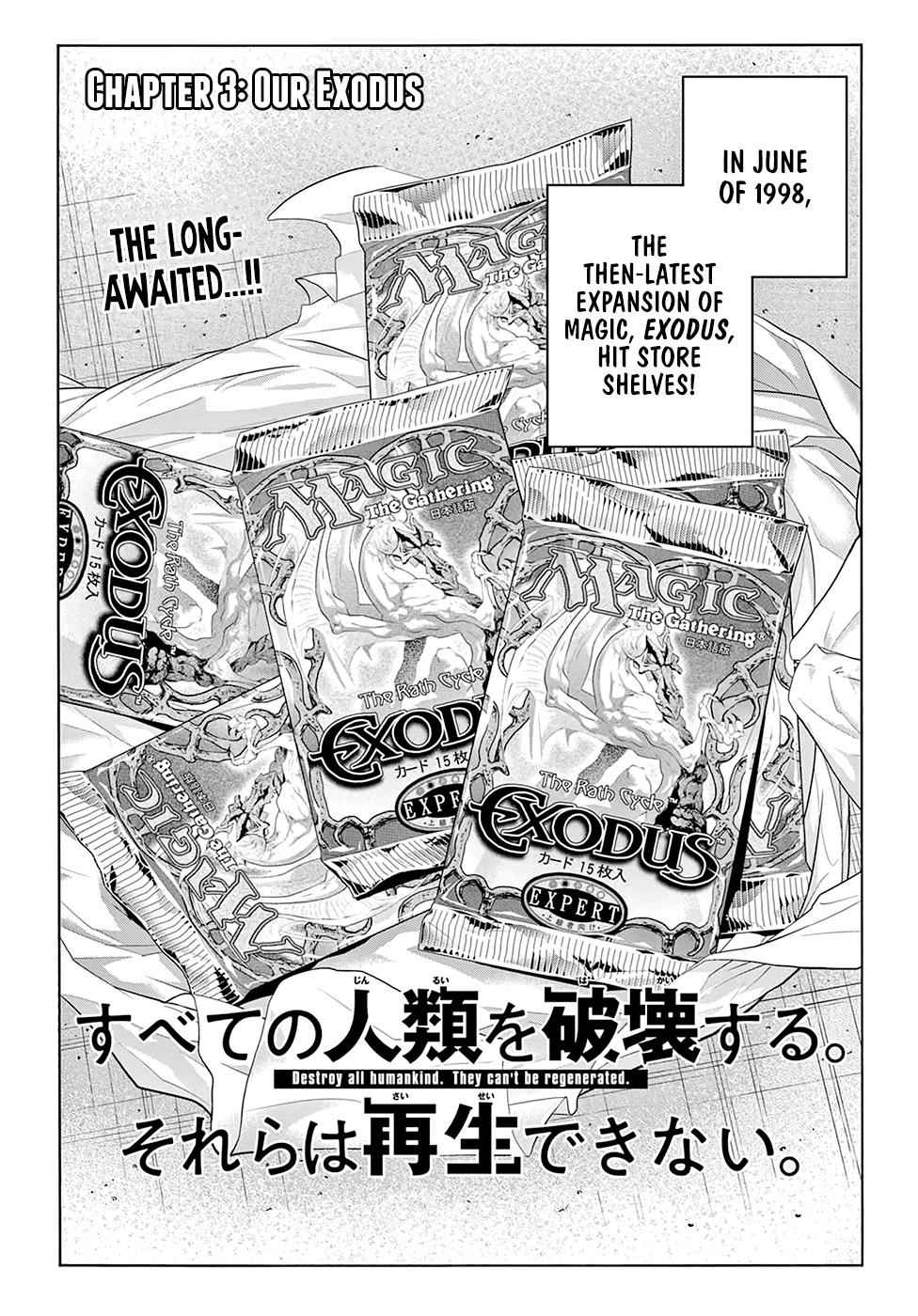 Destroy All Humankind. They Can’t Be Regenerated. Chap 3 - Next Chap 4