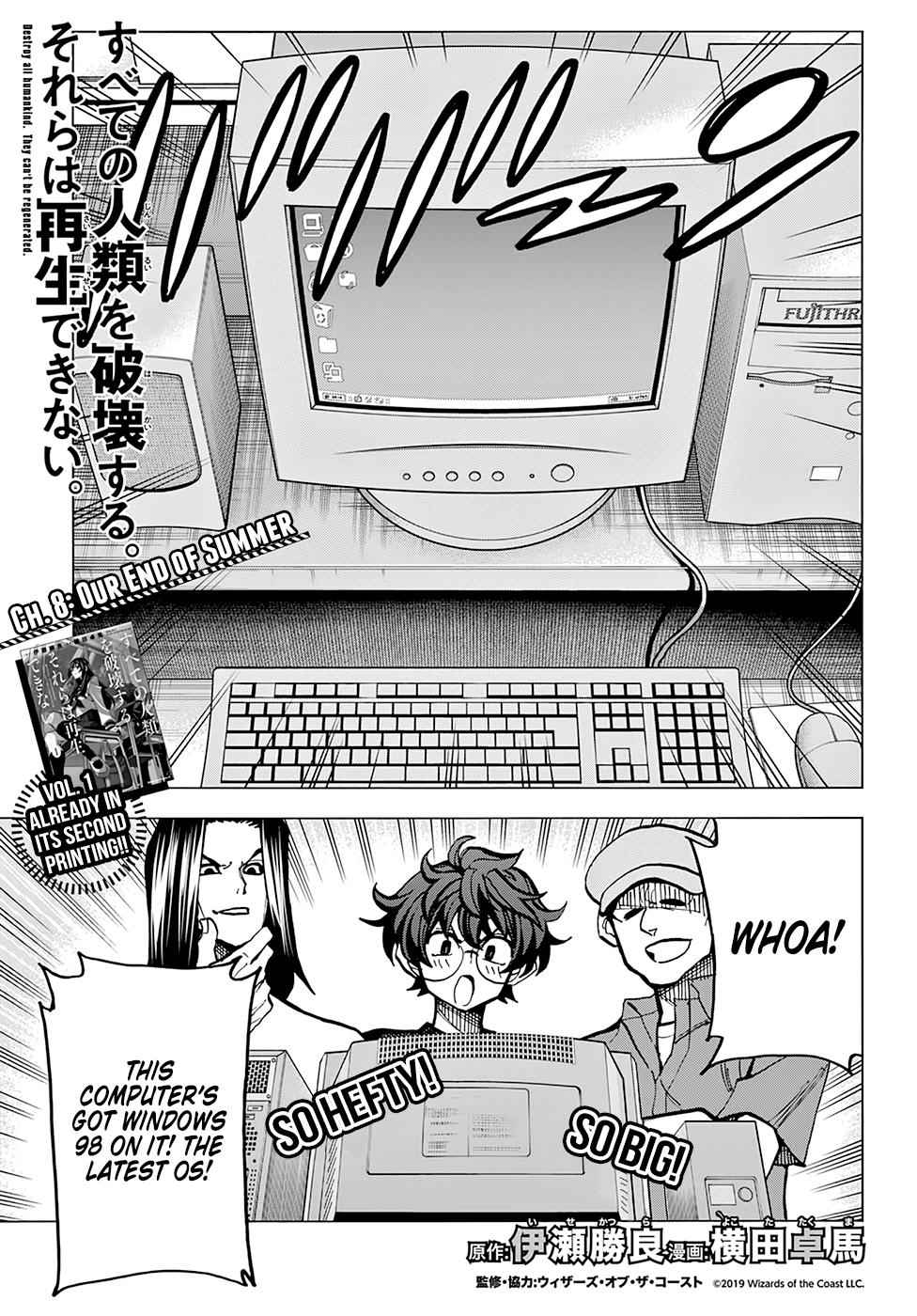 Destroy All Humankind. They Can’t Be Regenerated. Chap 8 - Next Chap 9