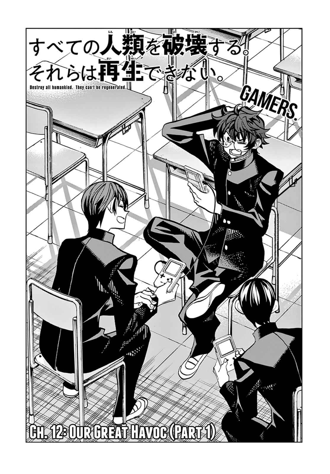 Destroy All Humankind. They Can’t Be Regenerated. Chap 12 - Next Chap 13