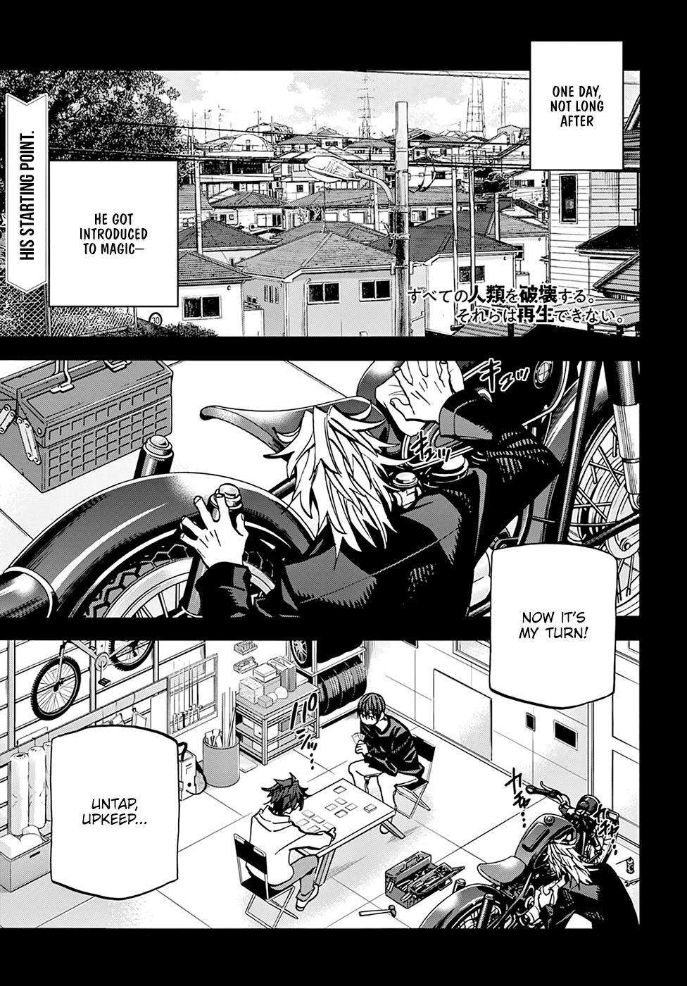 Destroy All Humankind. They Can’t Be Regenerated. Chap 23 - Next Chap 24