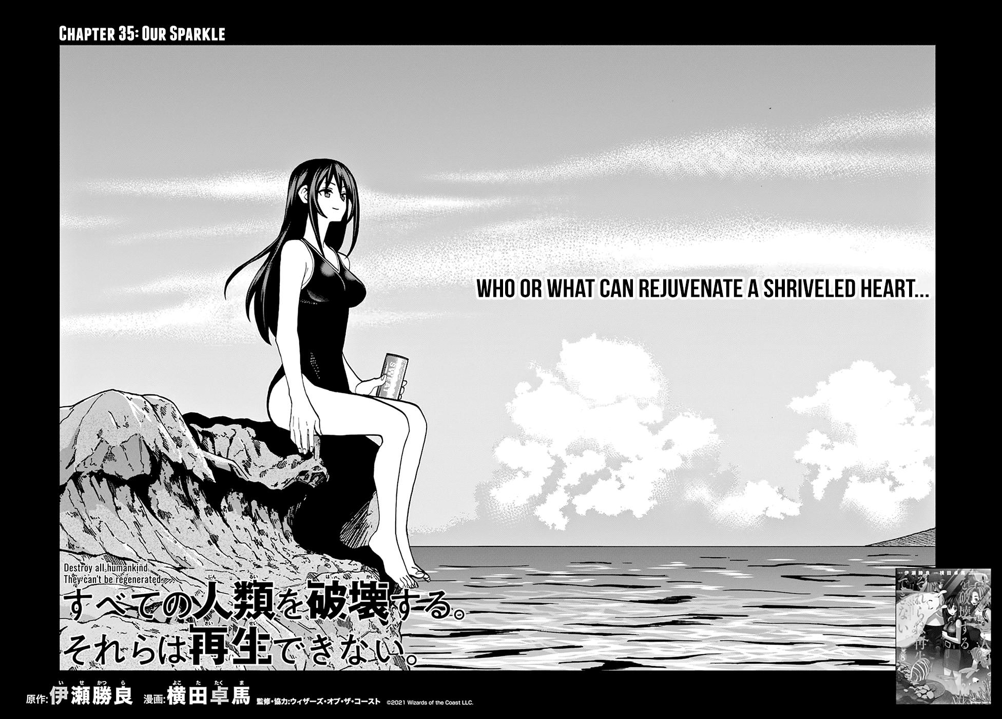 Destroy All Humankind. They Can’t Be Regenerated. Chap 35 - Next Chap 36