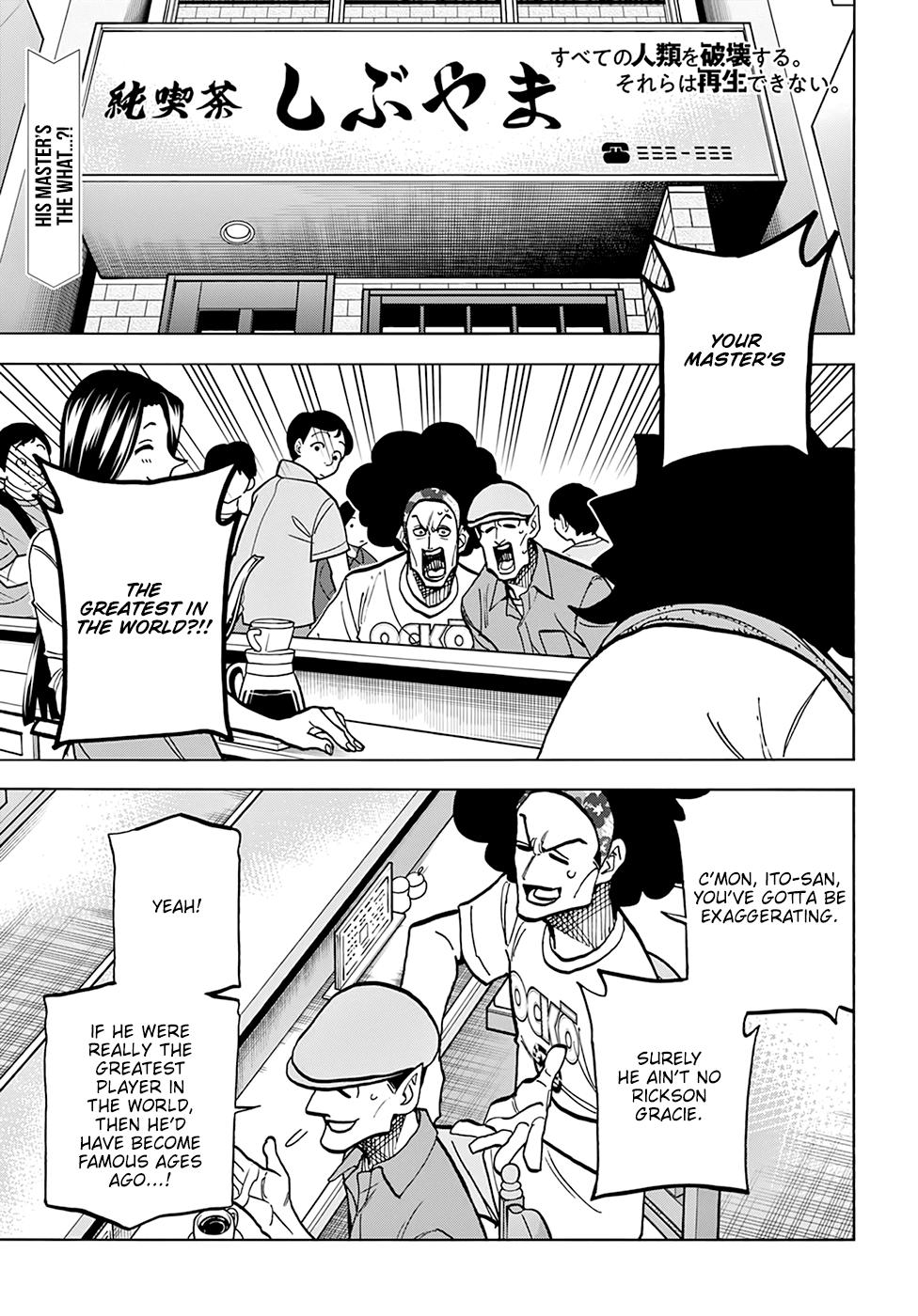 Destroy All Humankind. They Can’t Be Regenerated. Chap 37 - Next Chap 38