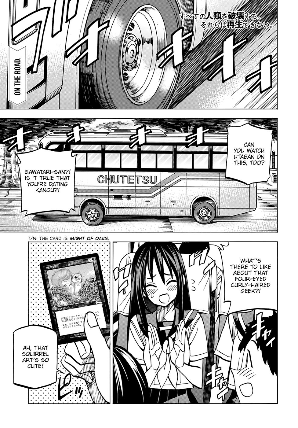 Destroy All Humankind. They Can’t Be Regenerated. Chap 39 - Next Chap 40