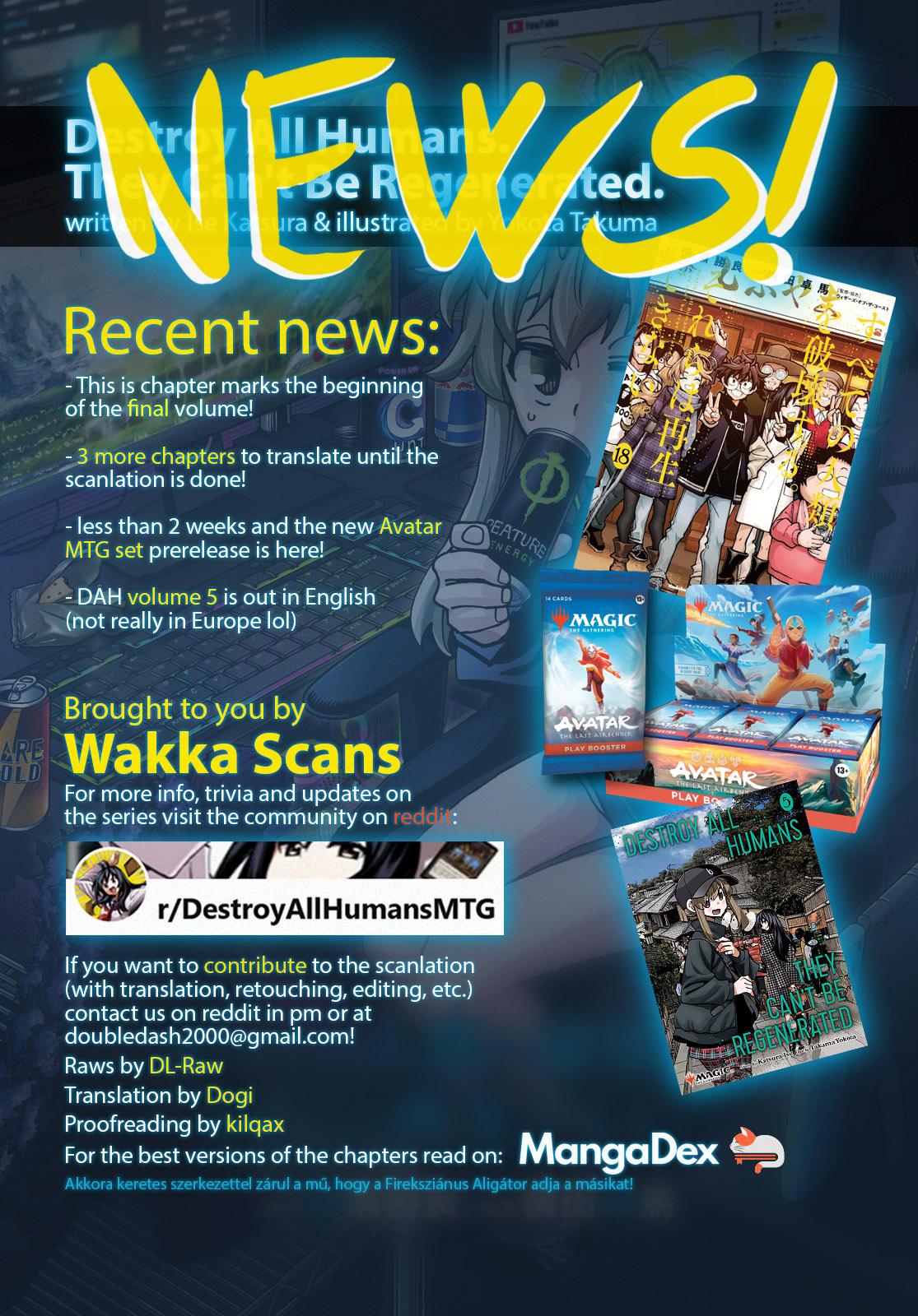 Destroy All Humankind. They Can’t Be Regenerated. Chap 68 - Next Chap 69