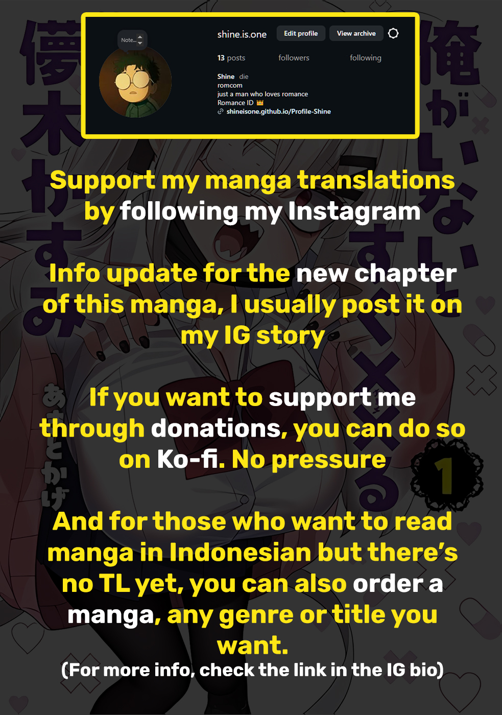 Ore ga Inai to Sugu Chomeru Hakanagi Kasumi Chap 14 - Next Chap 15