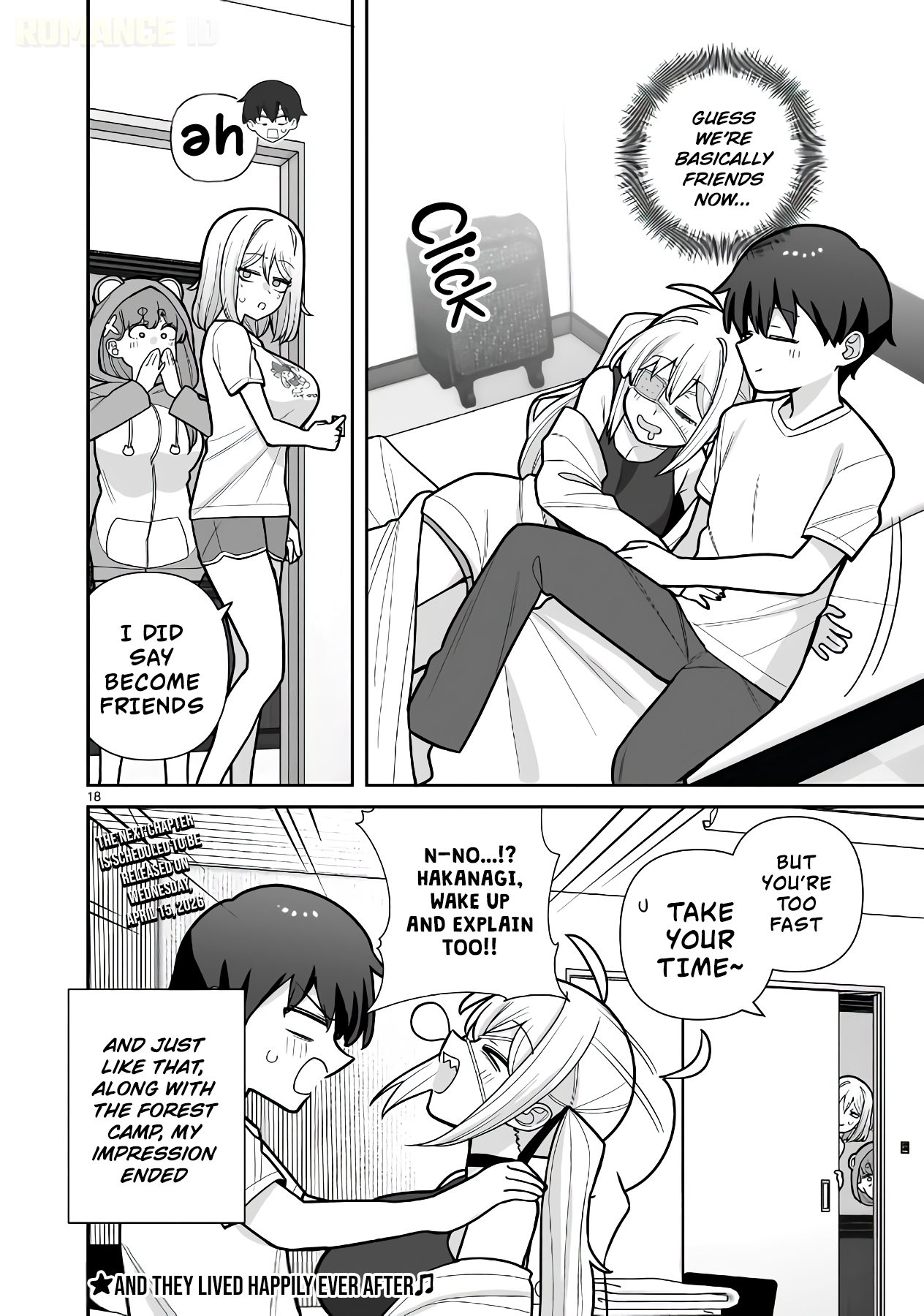 Ore ga Inai to Sugu Chomeru Hakanagi Kasumi Chap 15 - Next Chap 16