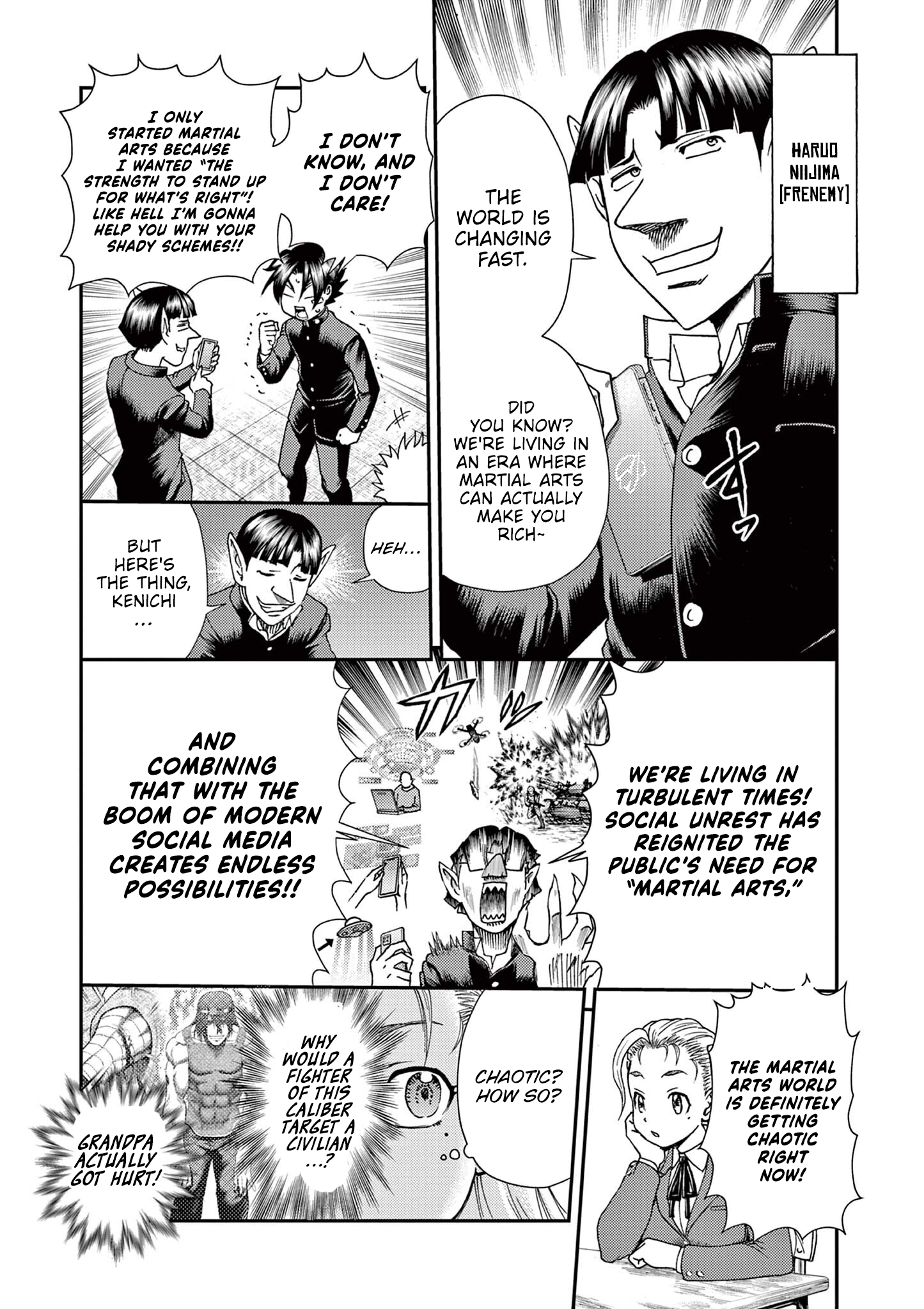 Shijou Saikyou no Deshi Kenichi 2: Tatsujin-hen Chap 2 - Next Chap 3