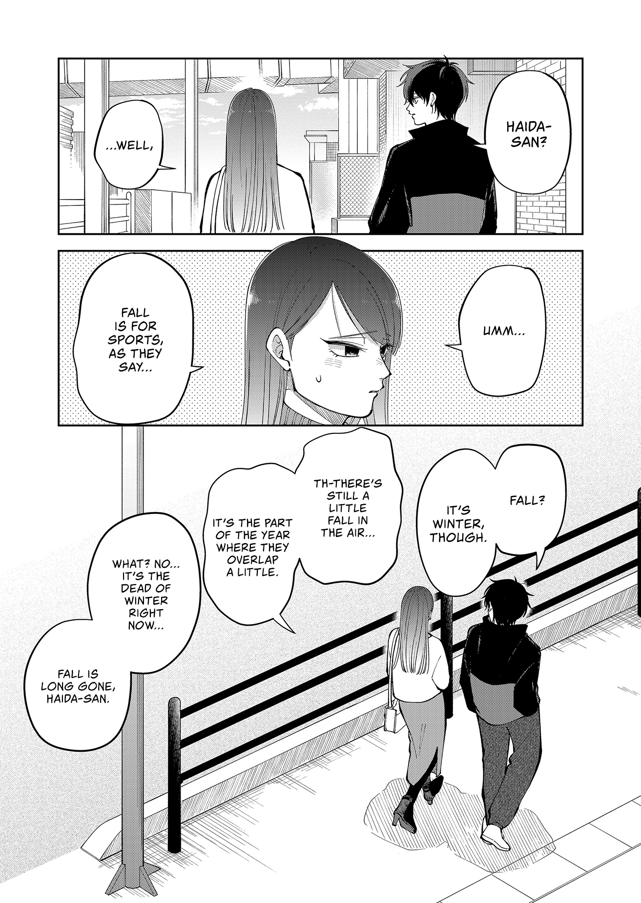 Moriagaranai Date Chap 8 - Next Chap 9
