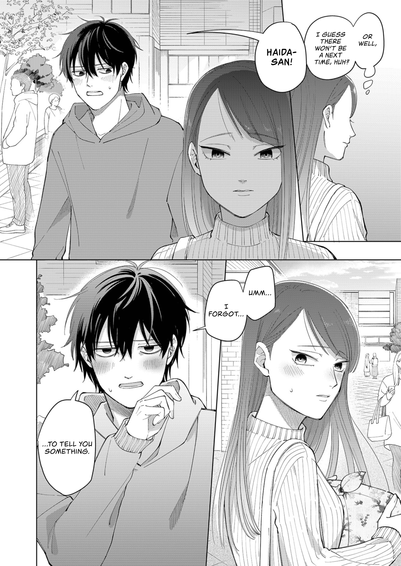 Moriagaranai Date Chap 1 - Next Chap 2