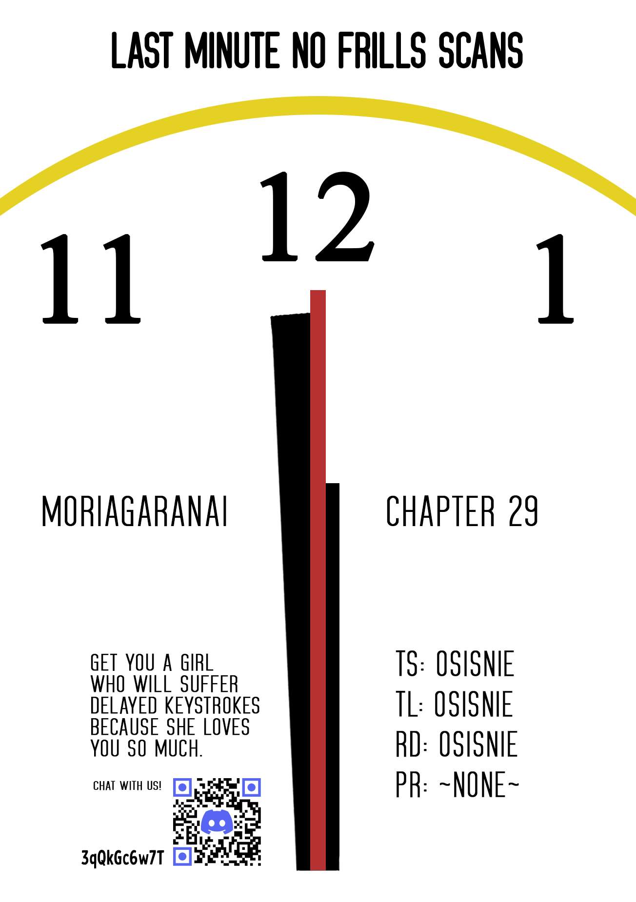 Moriagaranai Date Chap 29 - Next Chap 30