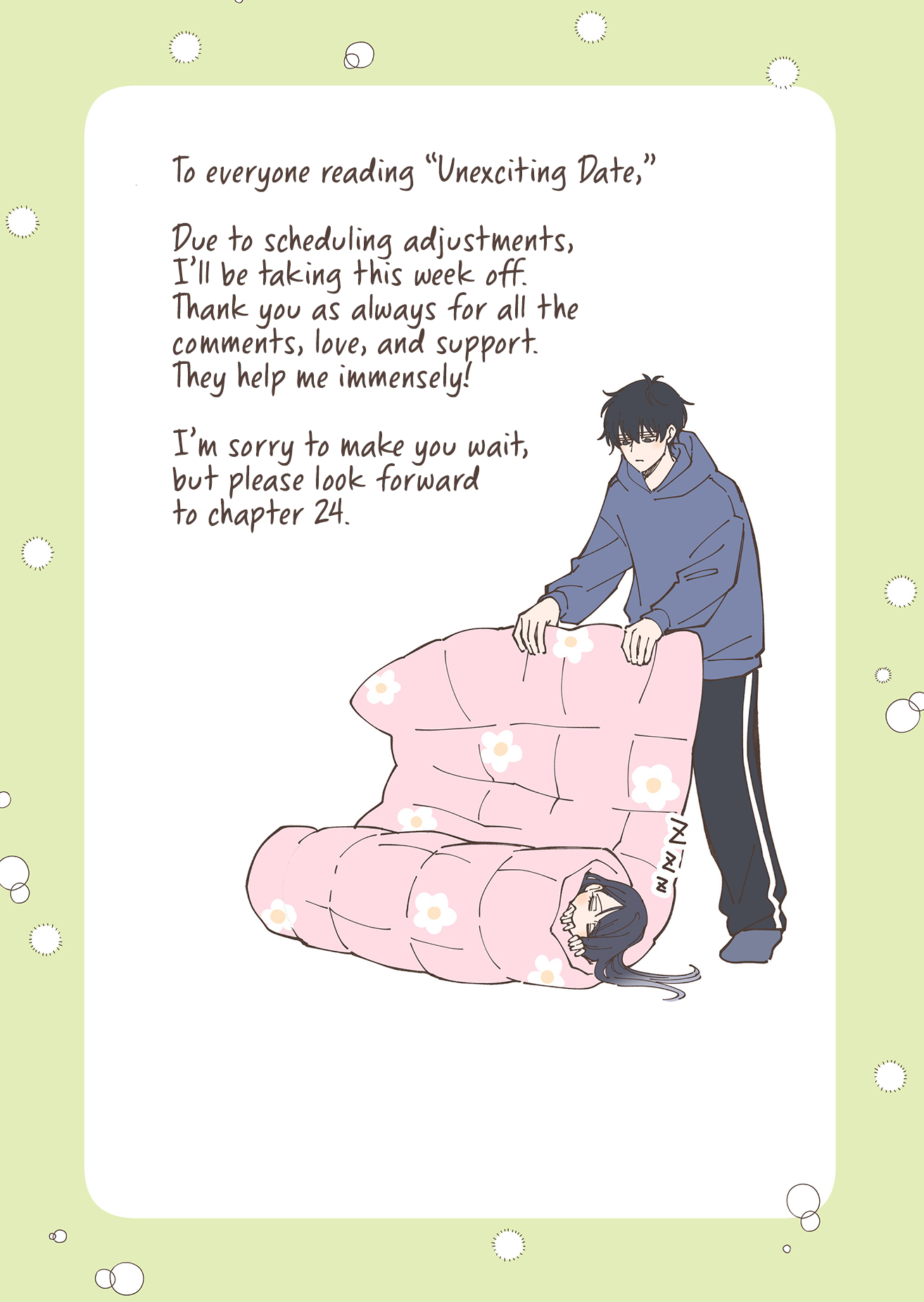 Moriagaranai Date Chap 23.5 - Next Chap 24.5