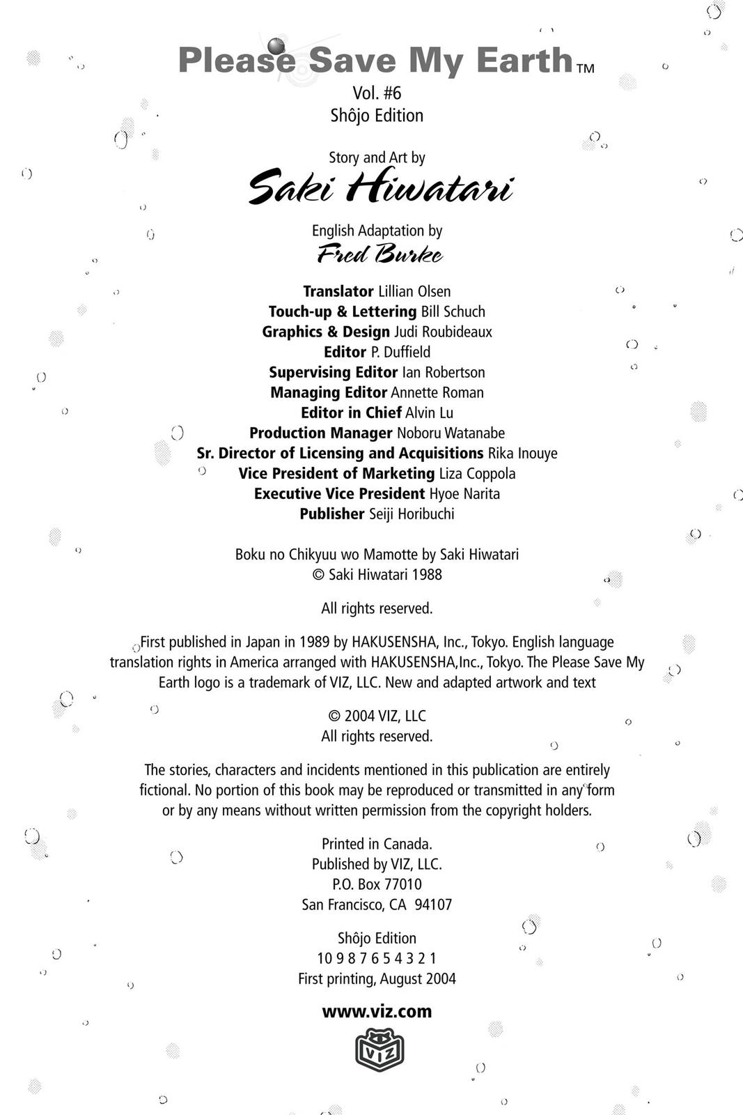 Boku no Chikyuu wo Mamotte Chap 6 - Next Chap 7