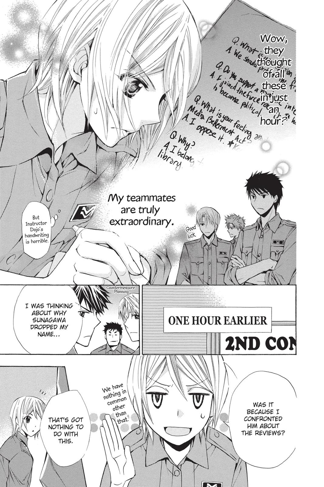 Toshokan Sensou: Love & War Chap 7 - Next Chap 8