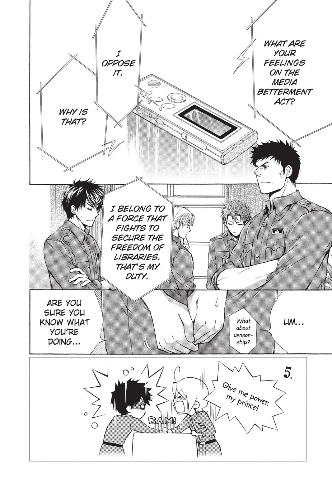 Toshokan Sensou: Love & War Chap 7 - Next Chap 8