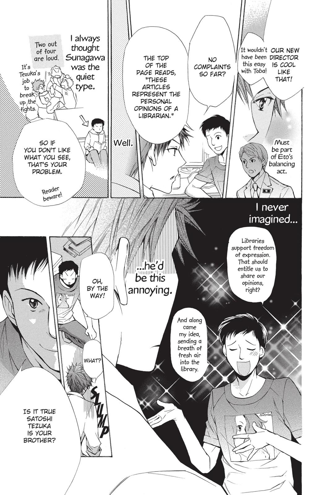 Toshokan Sensou: Love & War Chap 7 - Next Chap 8