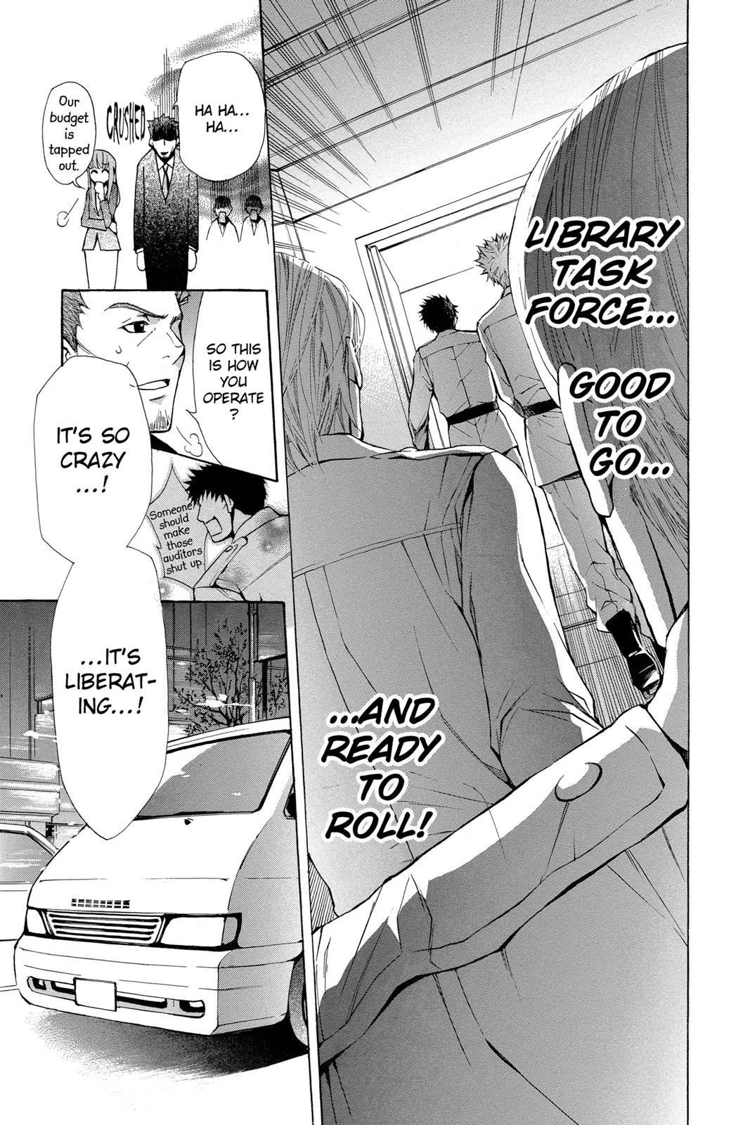 Toshokan Sensou: Love & War Chap 4 - Next Chap 5