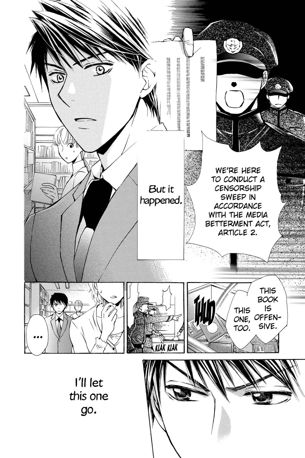 Toshokan Sensou: Love & War Chap 4 - Next Chap 5