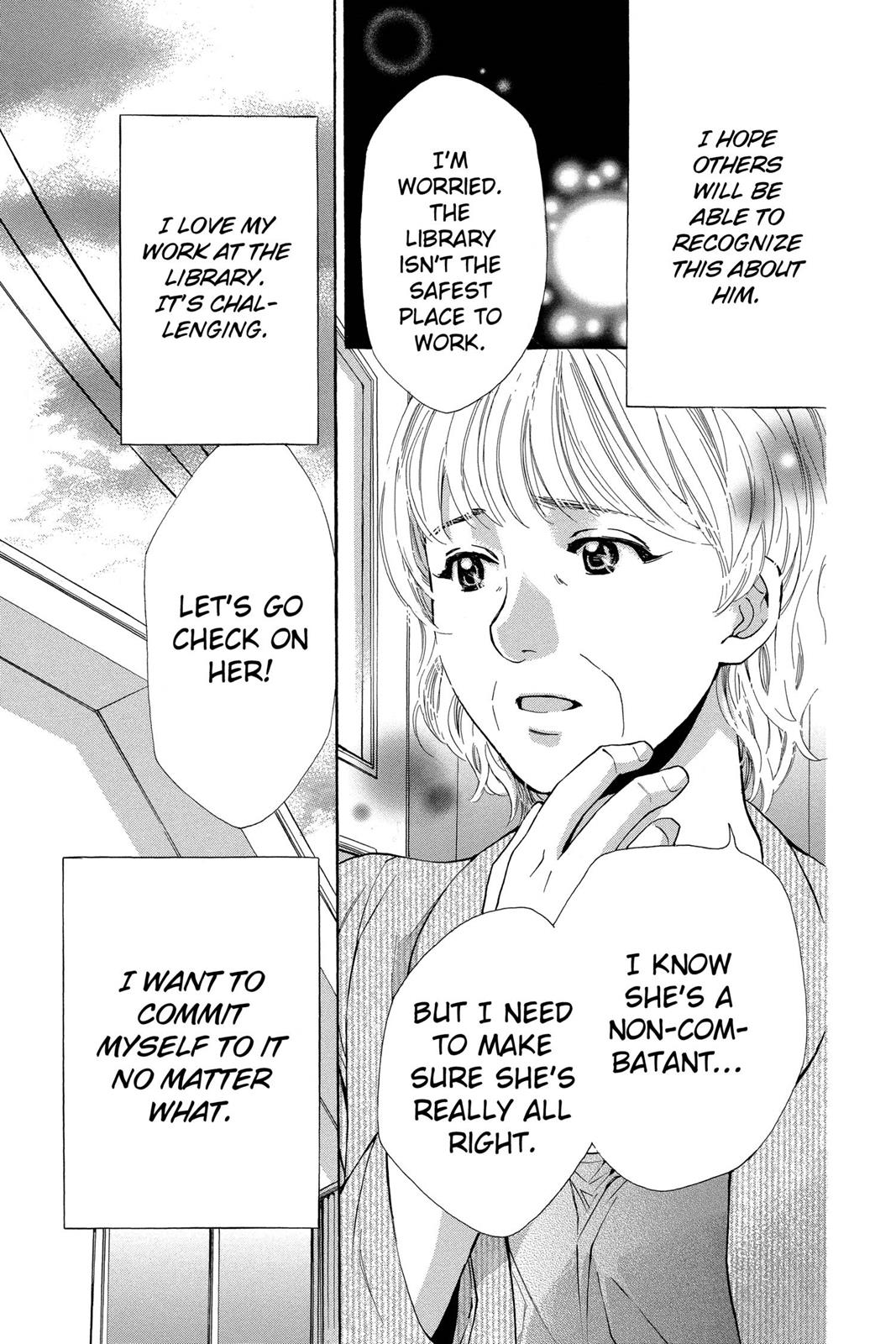 Toshokan Sensou: Love & War Chap 4 - Next Chap 5