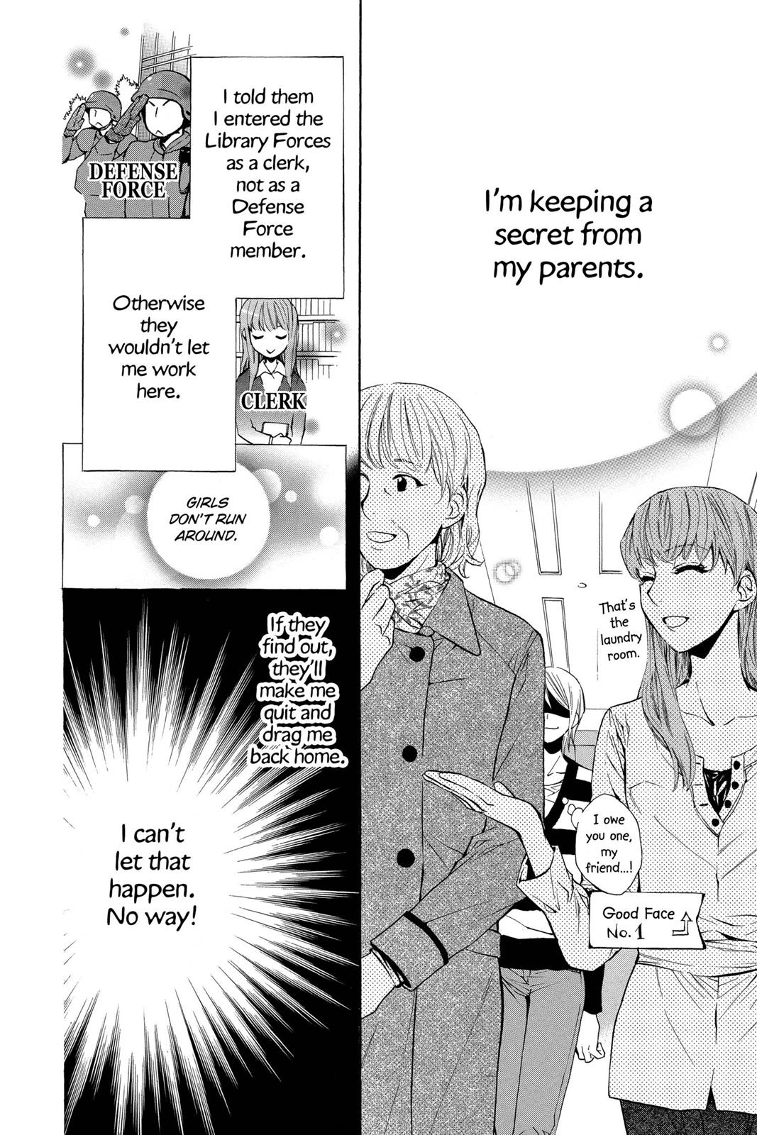 Toshokan Sensou: Love & War Chap 4 - Next Chap 5