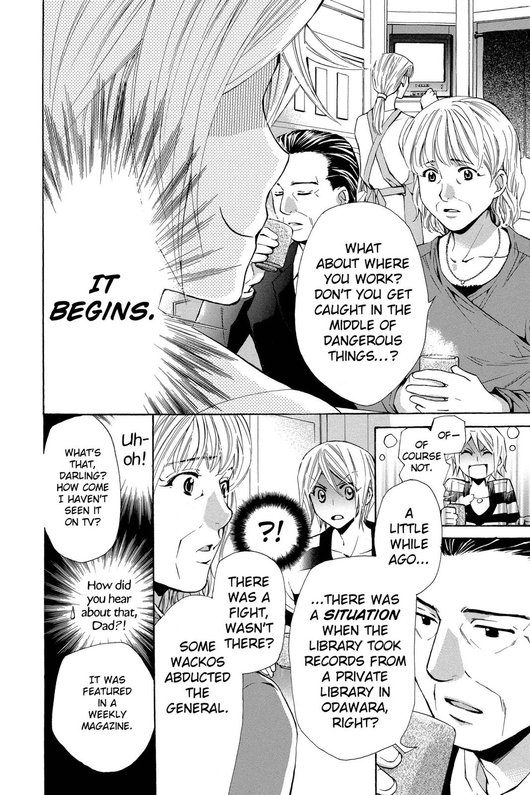 Toshokan Sensou: Love & War Chap 4 - Next Chap 5