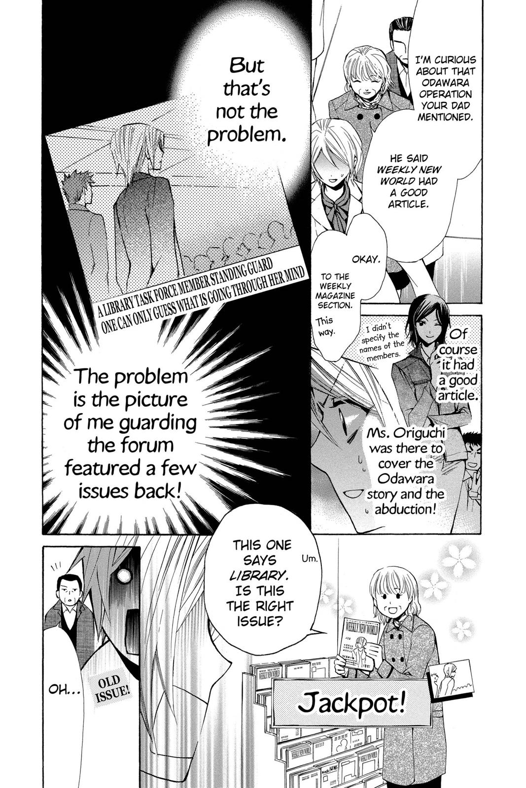 Toshokan Sensou: Love & War Chap 4 - Next Chap 5