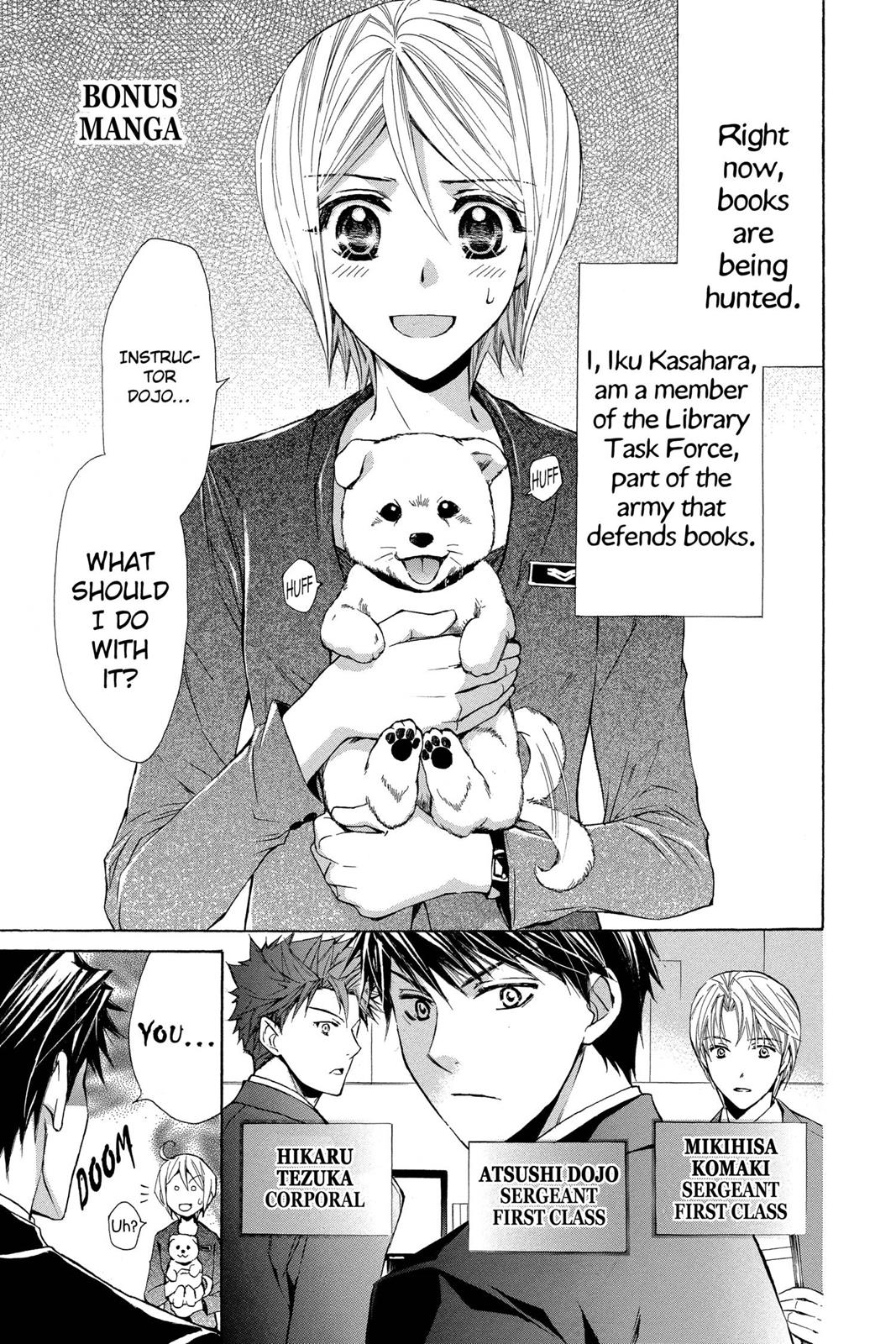 Toshokan Sensou: Love & War Chap 4 - Next Chap 5