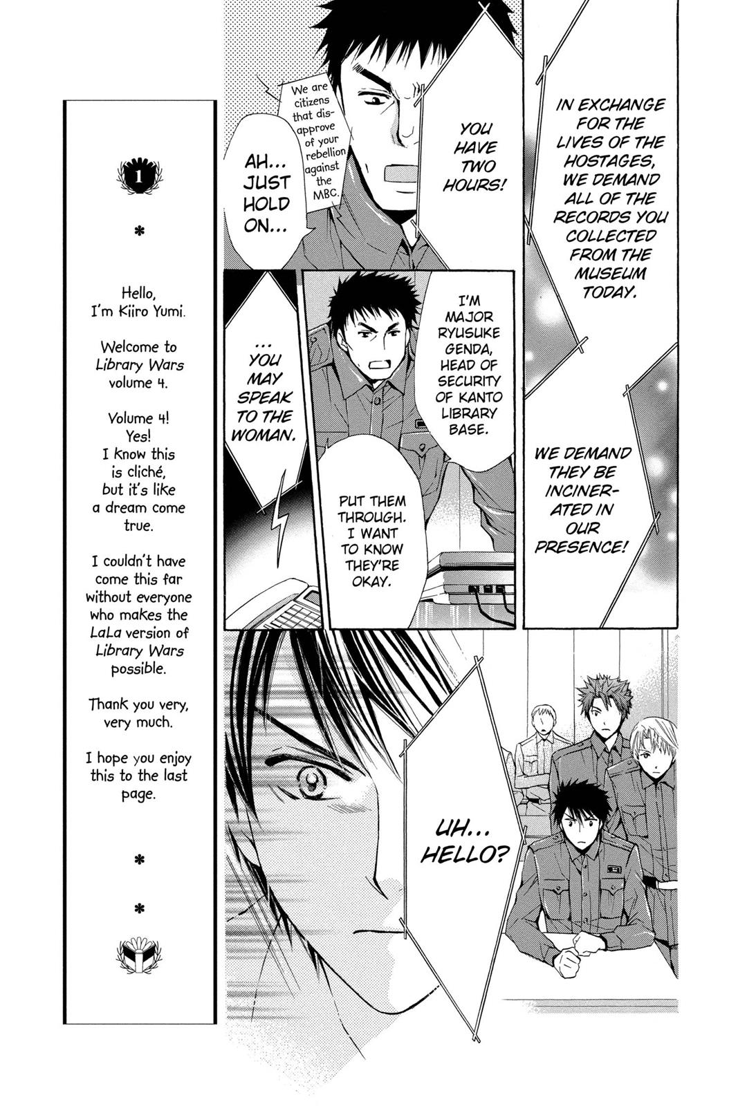 Toshokan Sensou: Love & War Chap 4 - Next Chap 5