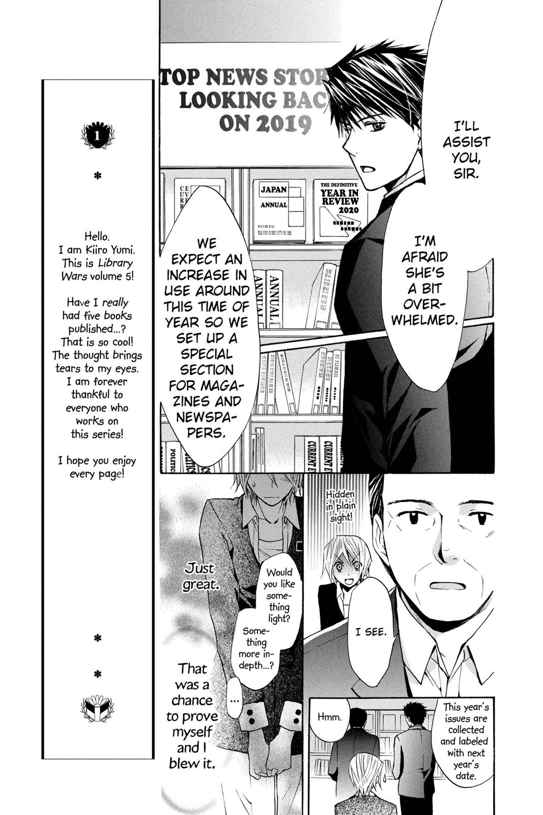 Toshokan Sensou: Love & War Chap 5 - Next Chap 6