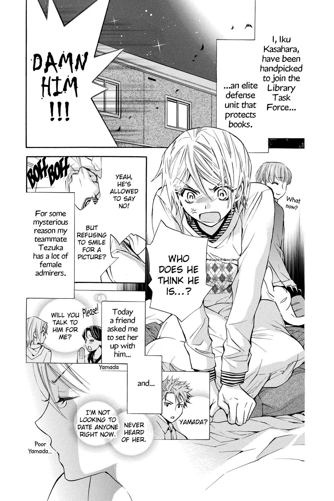 Toshokan Sensou: Love & War Chap 5 - Next Chap 6