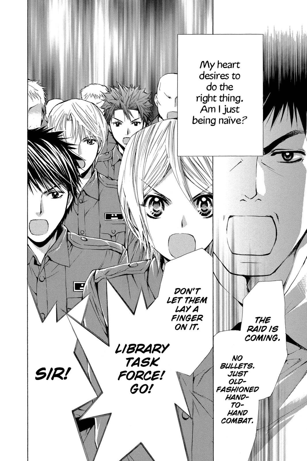 Toshokan Sensou: Love & War Chap 6 - Next Chap 7